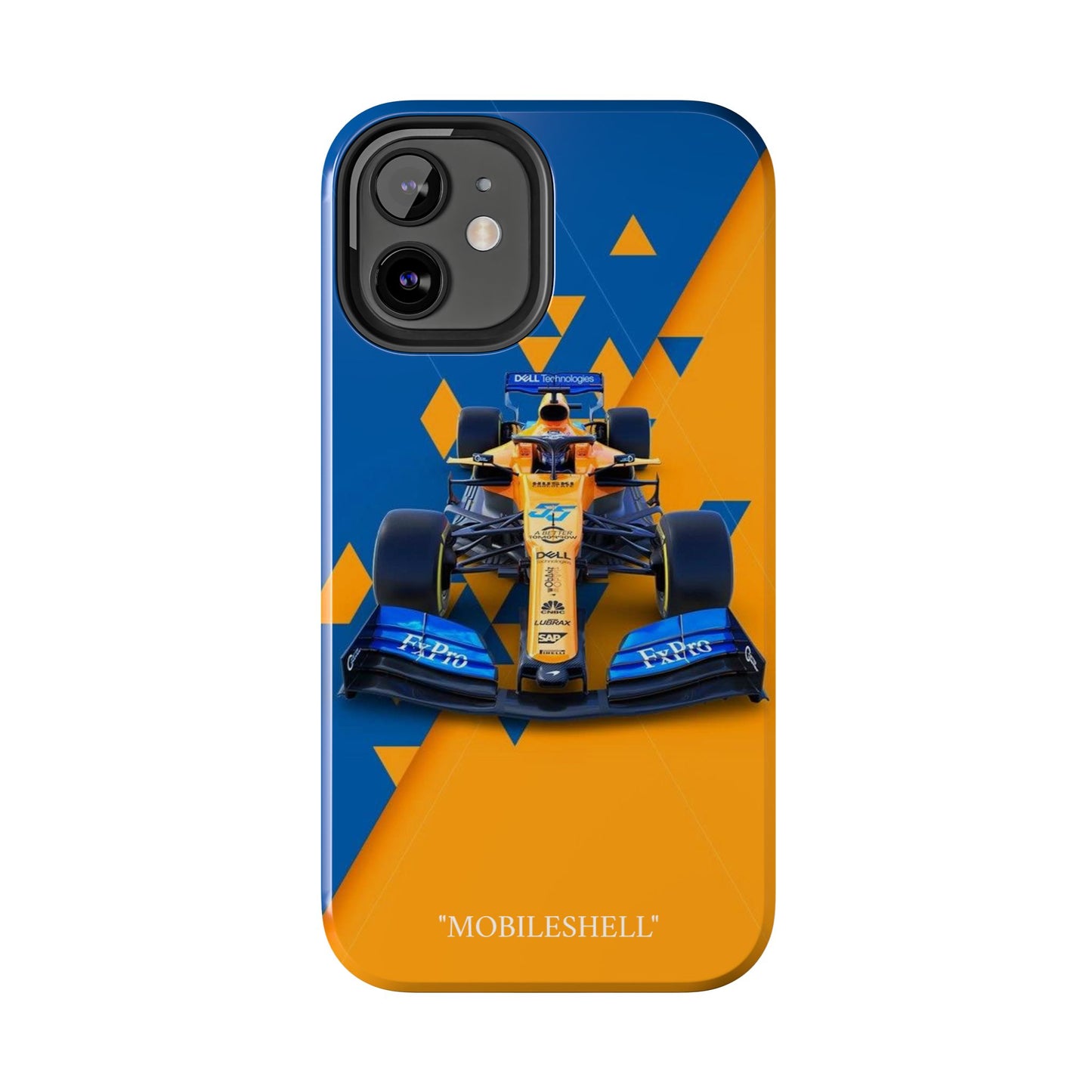 F1 team cartoon tough phone case