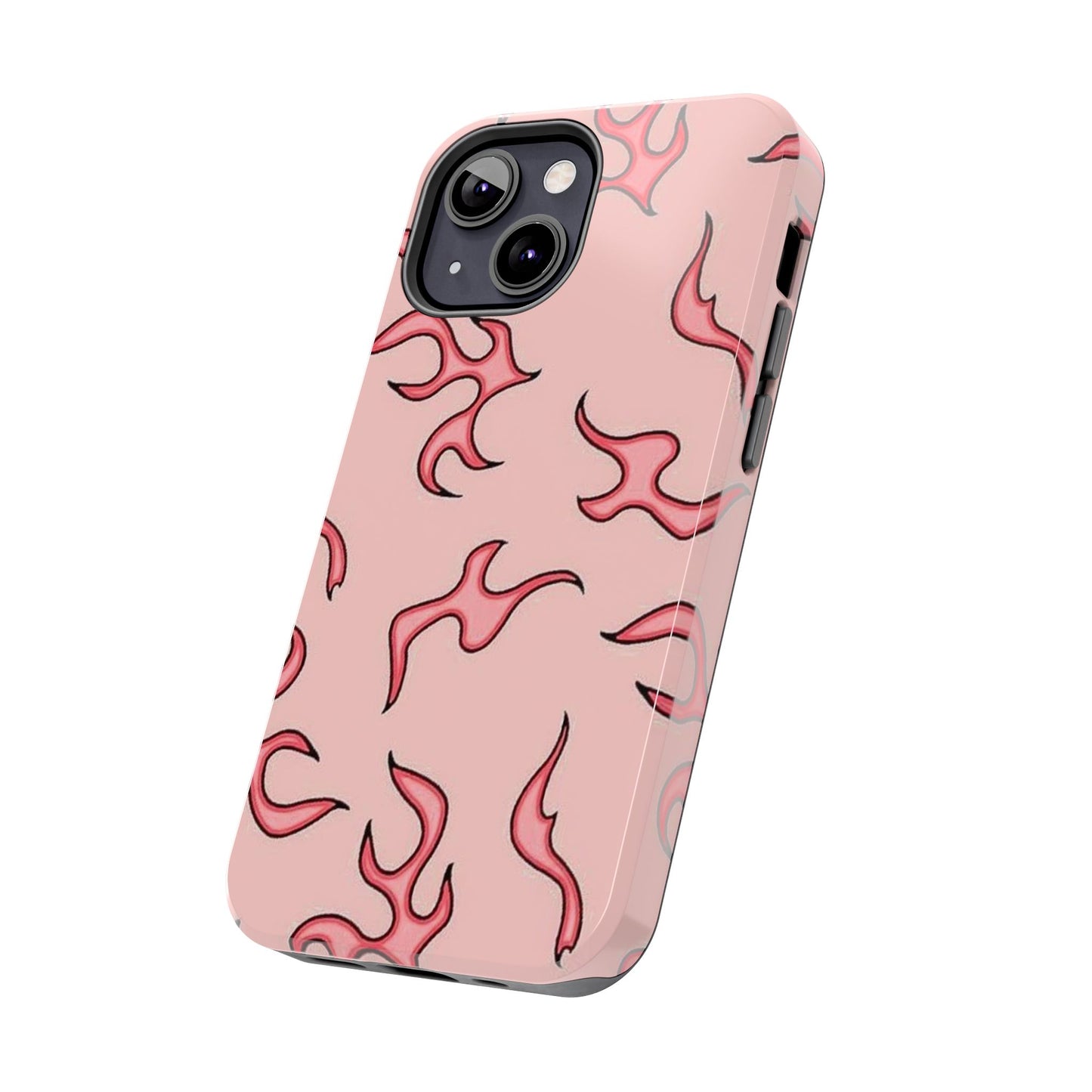 Stylish Flame Tough Phone Case