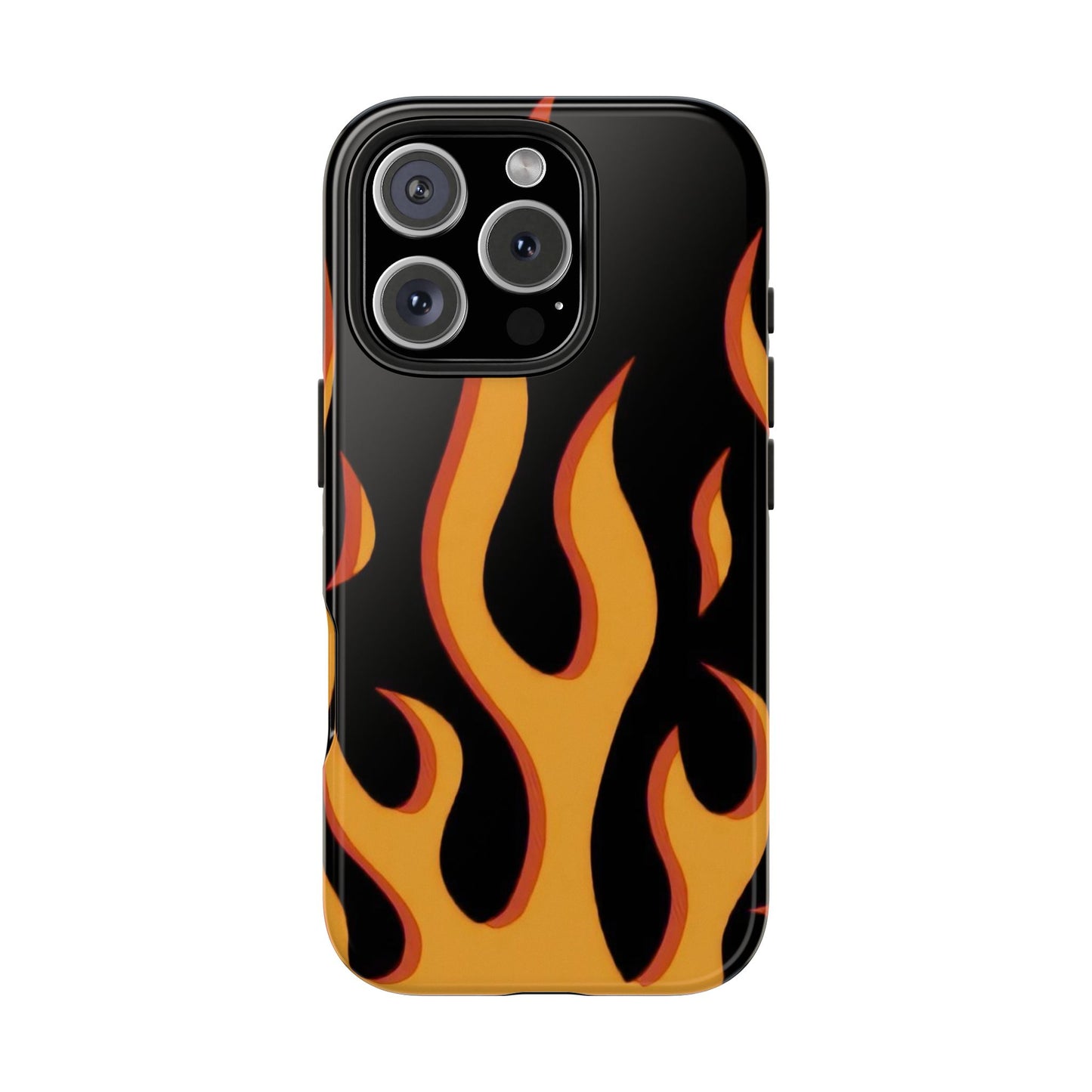 Flame Design Tough Phone Case