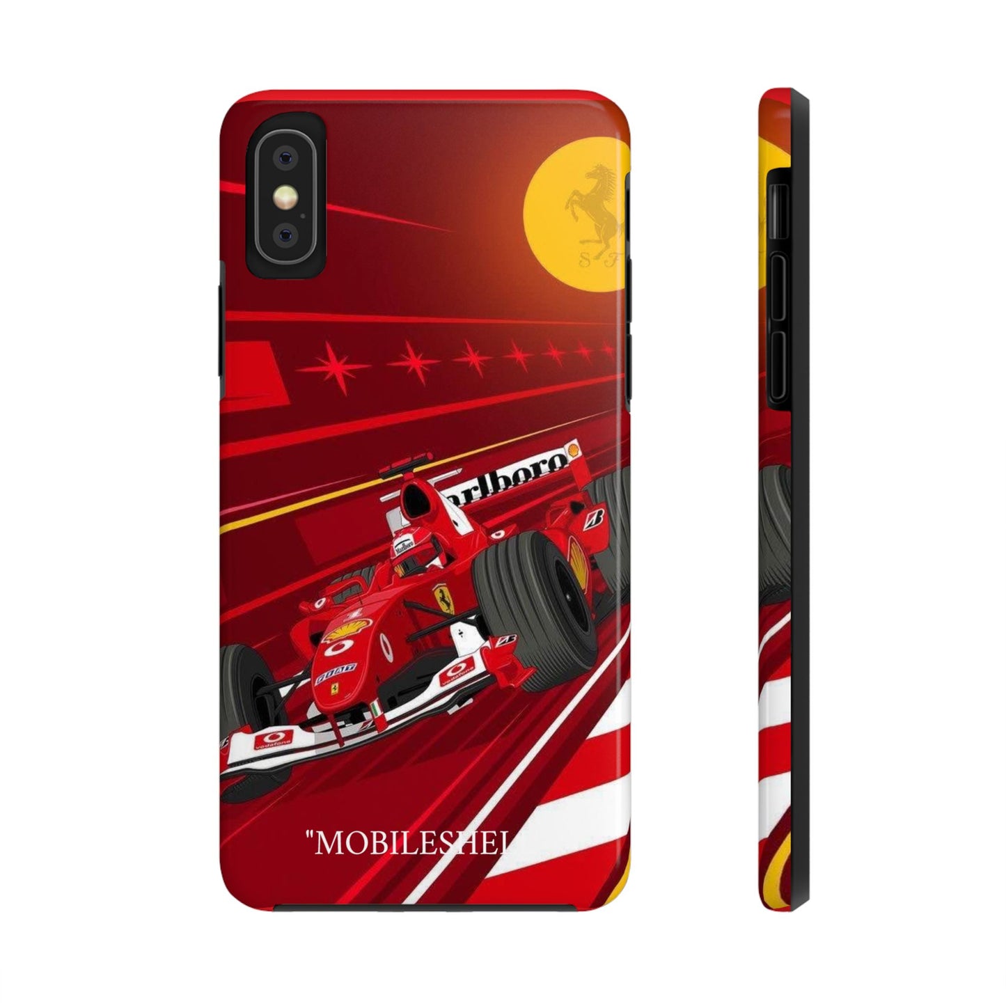 F1 Ferrari team car tough phone case