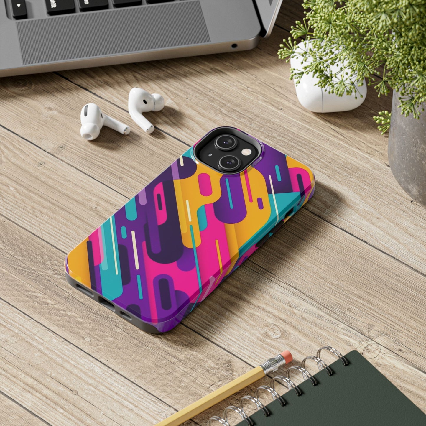 Vibrant Abstract Tough Phone Case