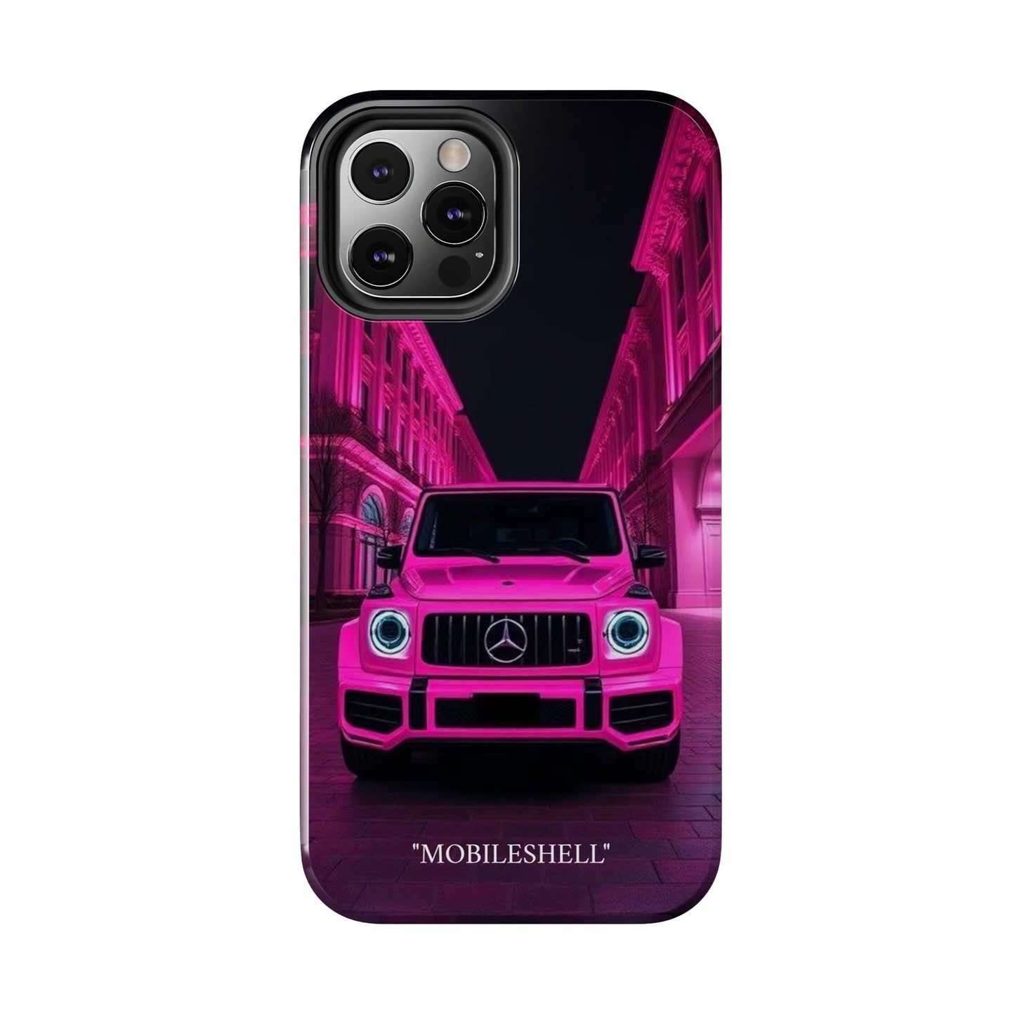 Pink G class tough phone case