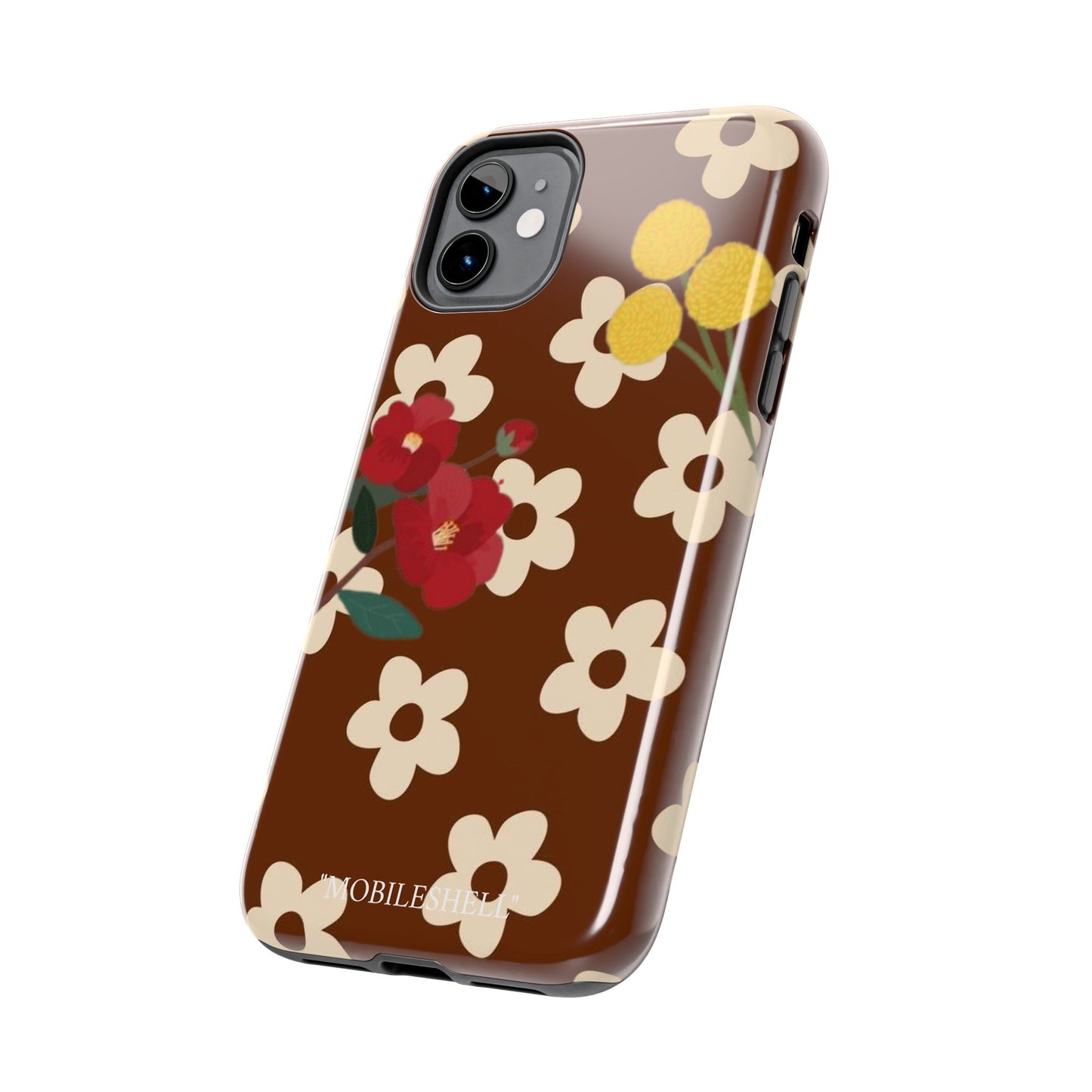 Flower vibe tough phone case