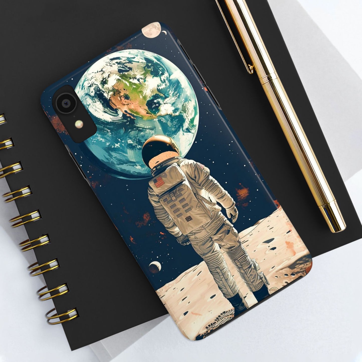 Astronaut Galaxy Phone Case