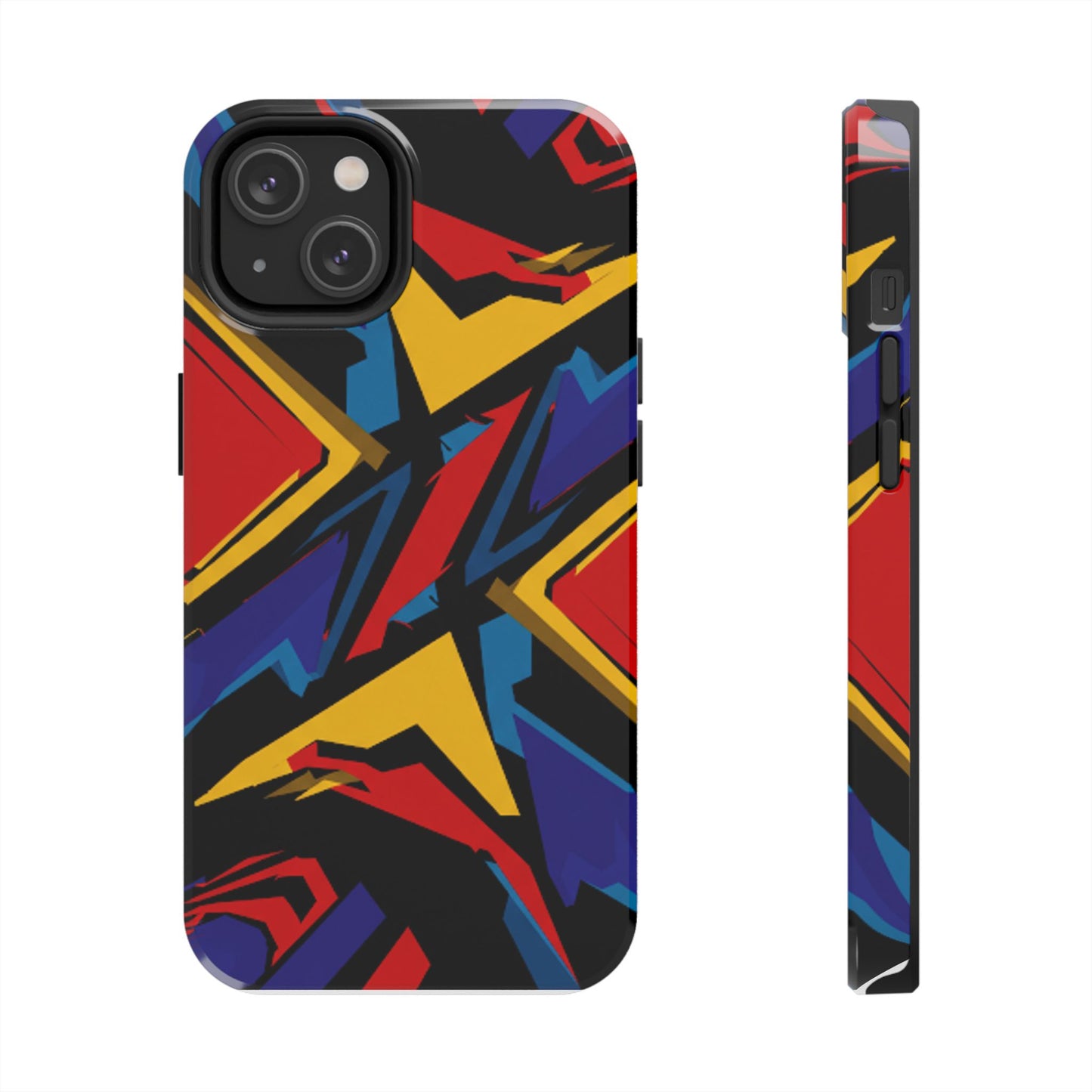 Bold Geometric Tough Phone Case