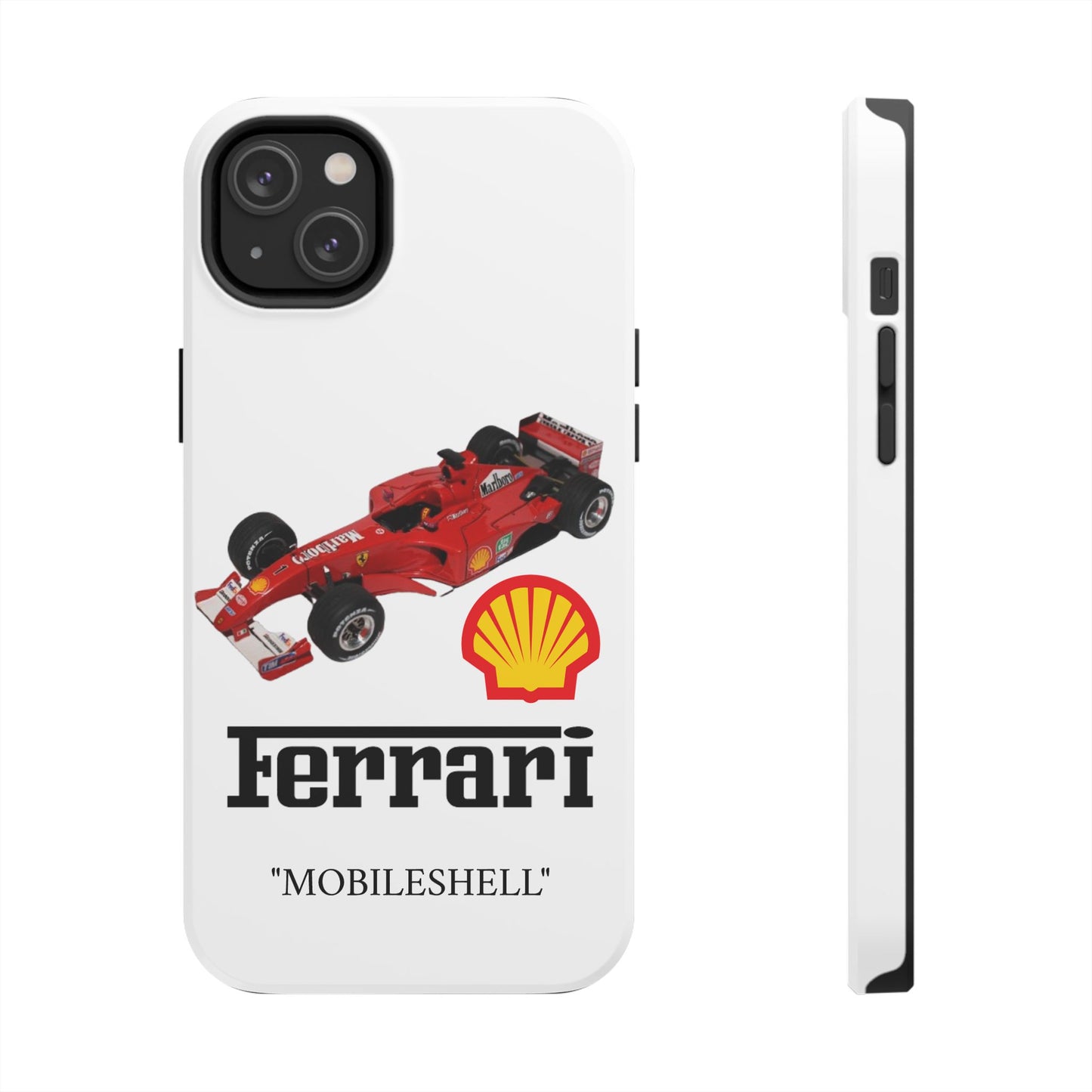 F1 team Shell tough phone case