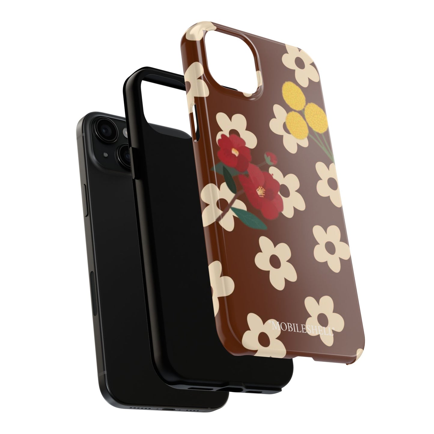 Flower vibe tough phone case