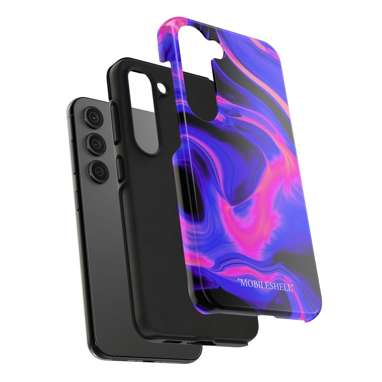 Purple pink dizzy tough case