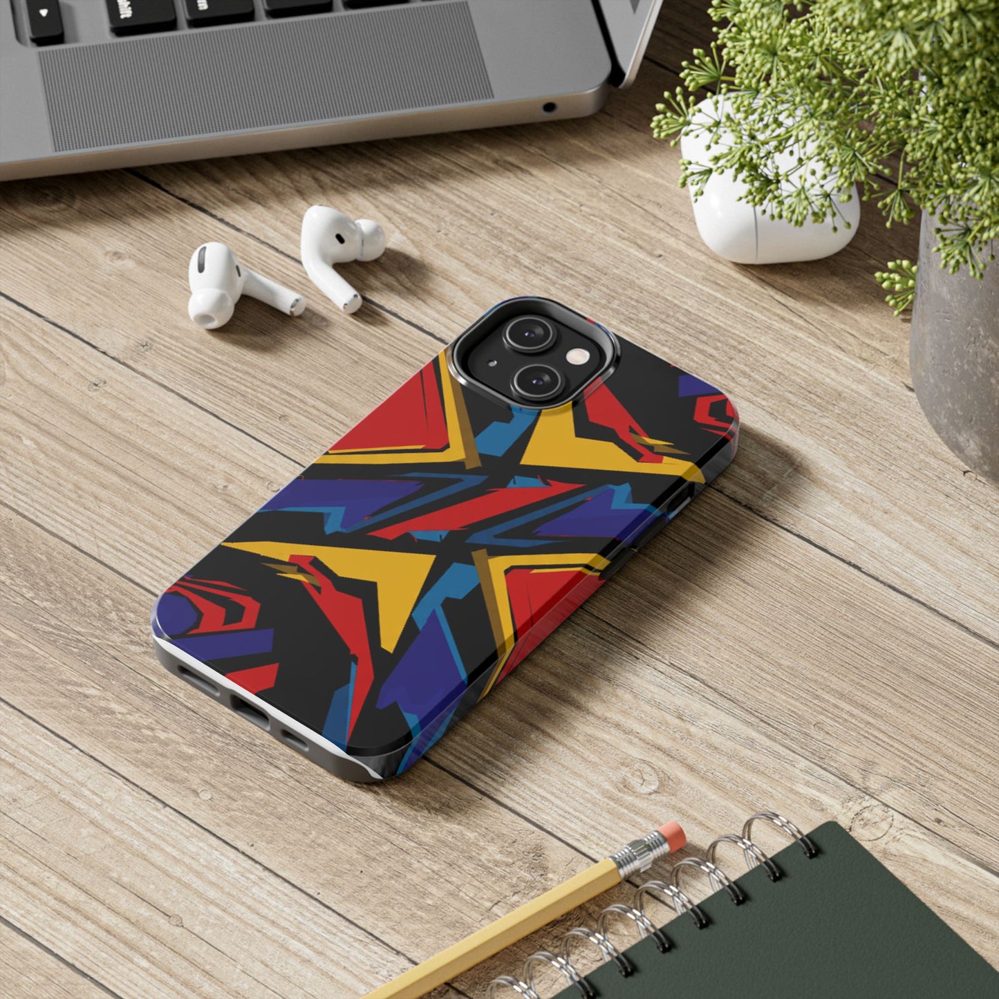 Bold Geometric Tough Phone Case