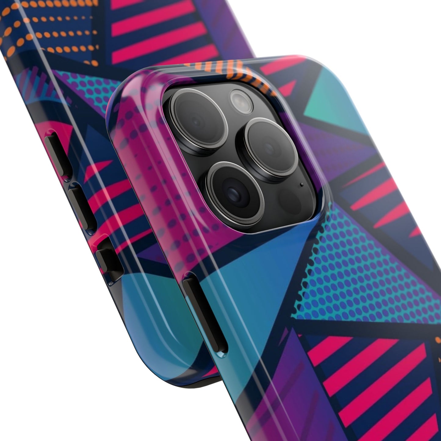 Vibrant Geometric Tough Phone Case