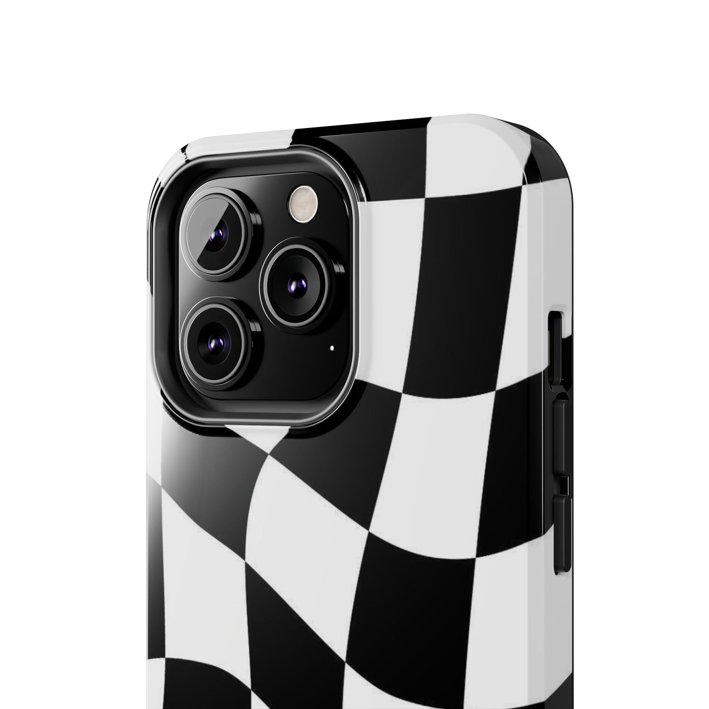 Checkers B&W tough phone case