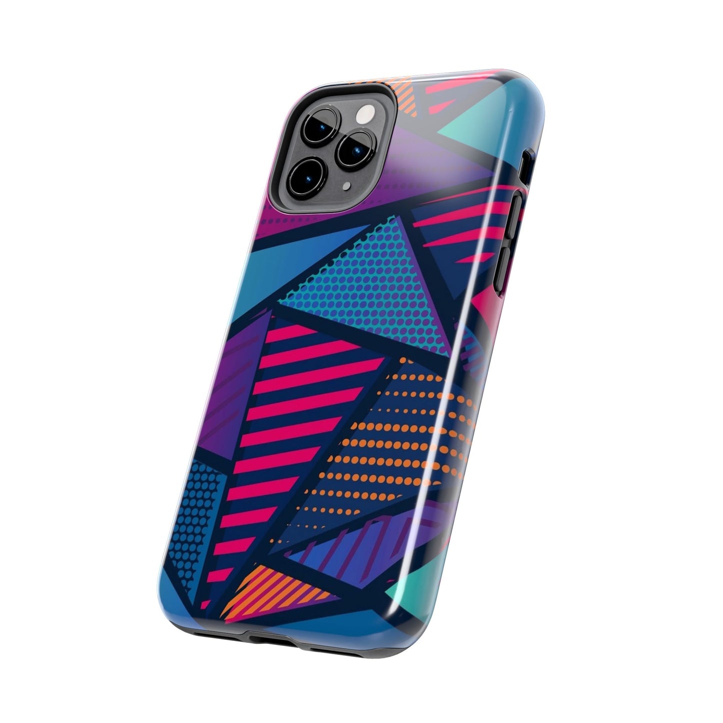 Vibrant Geometric Tough Phone Case