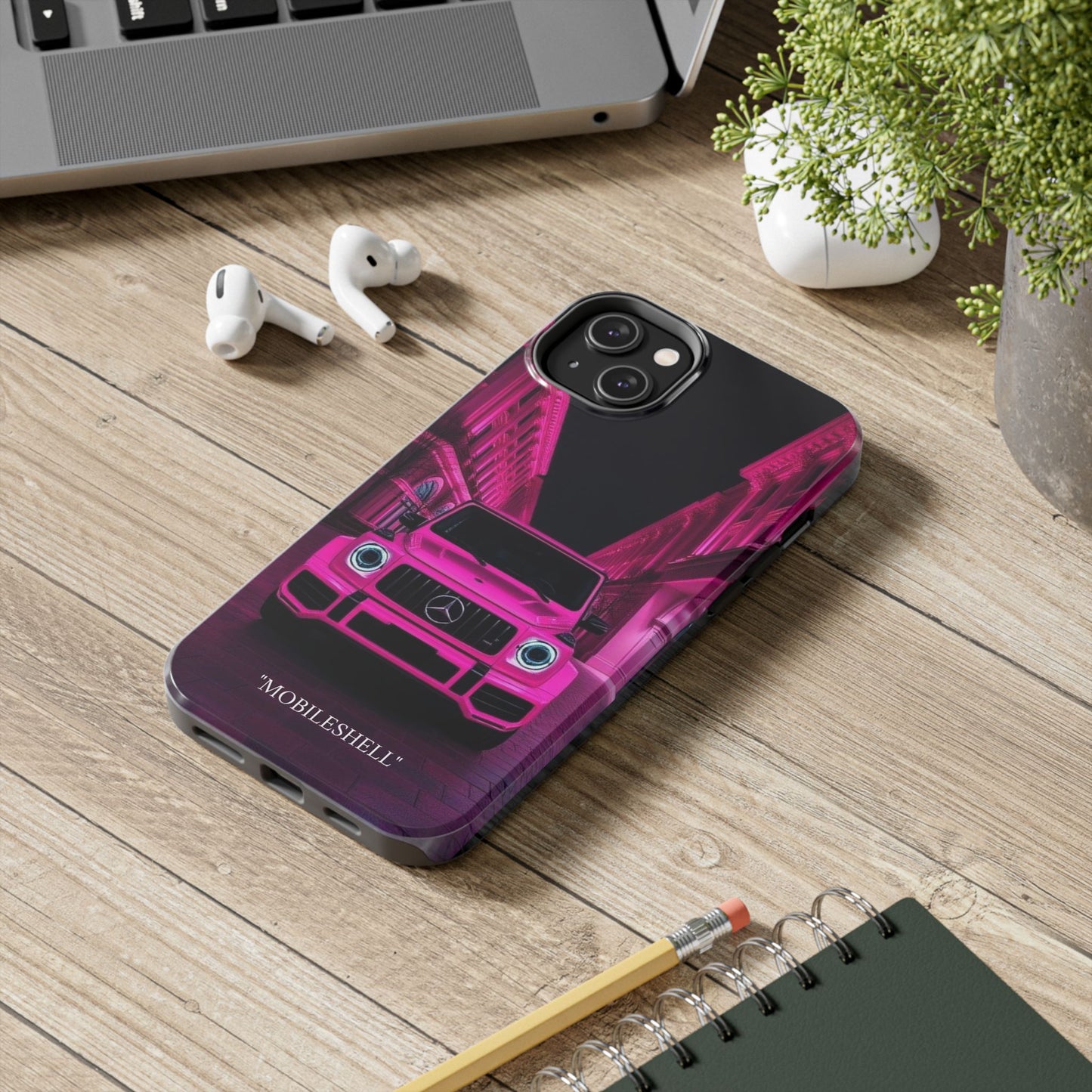 Pink G class tough phone case