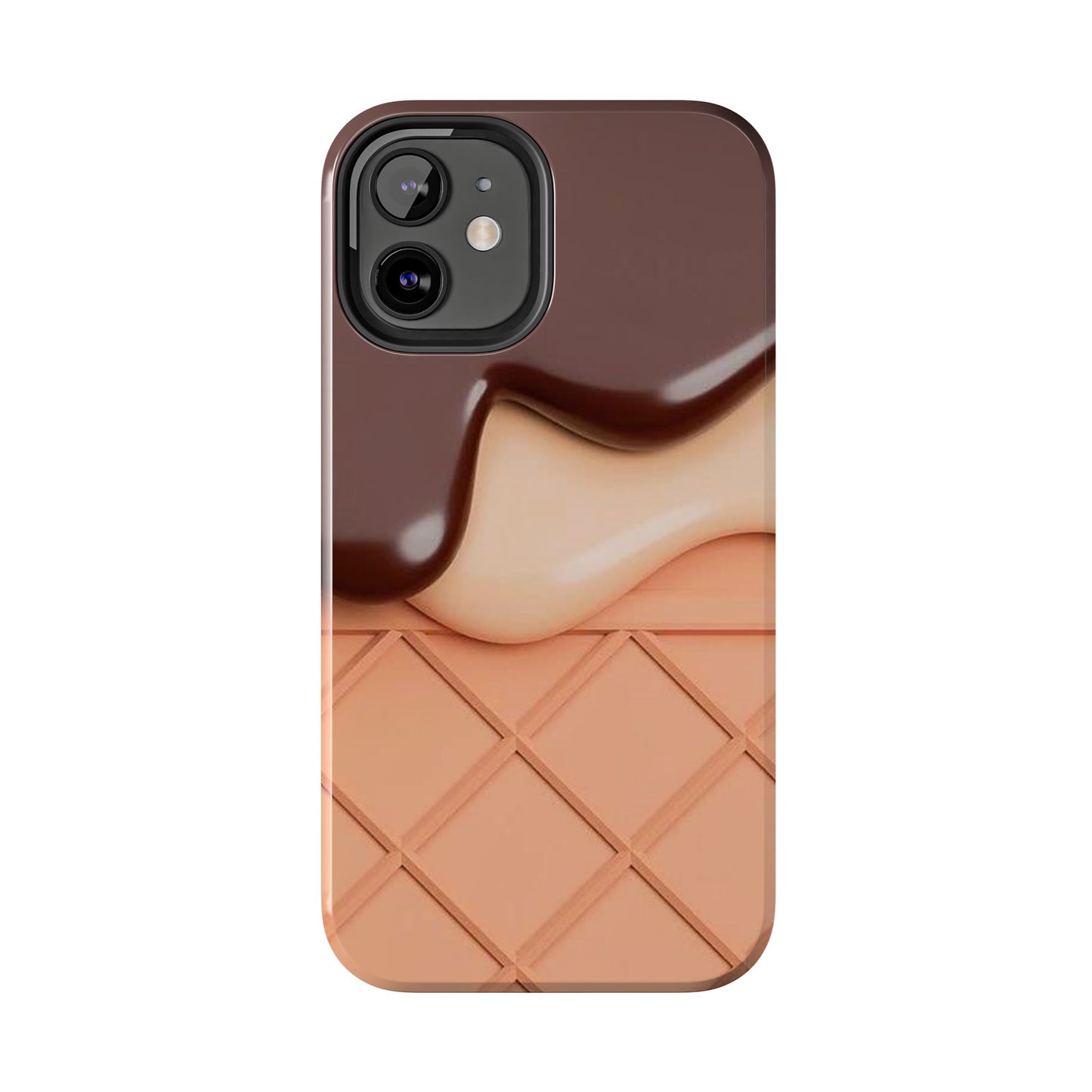 Ice cream drip Tough Phone Cases