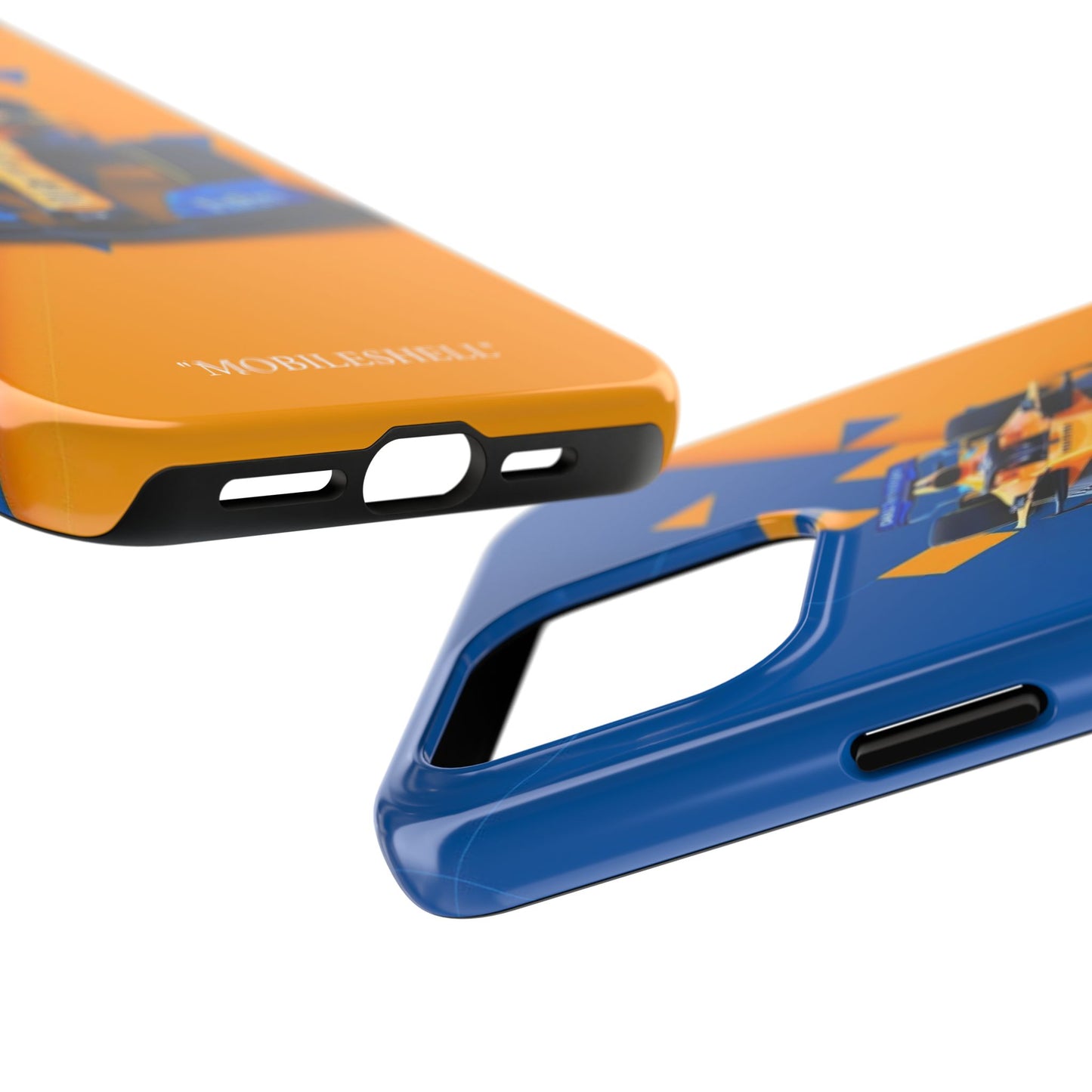 F1 team cartoon tough phone case