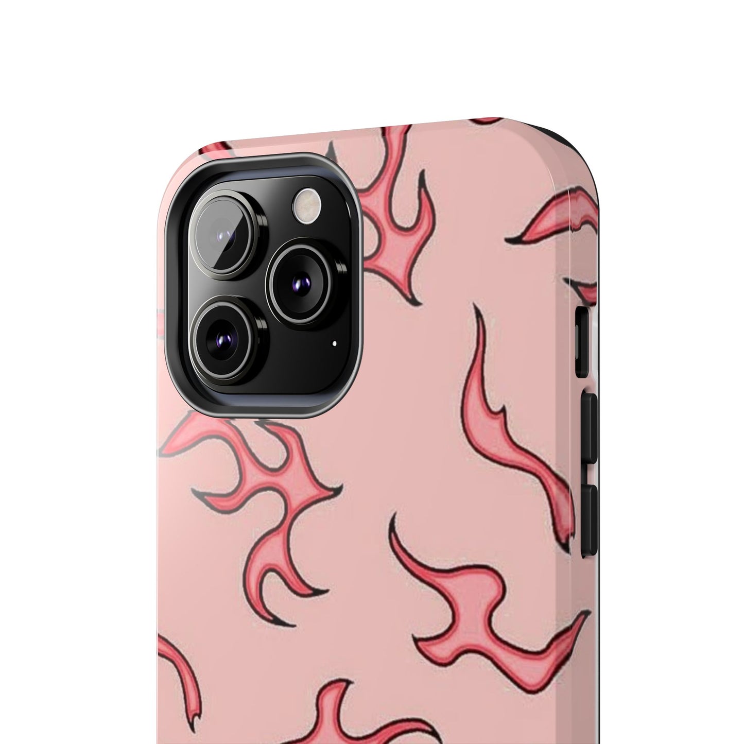 Stylish Flame Tough Phone Case