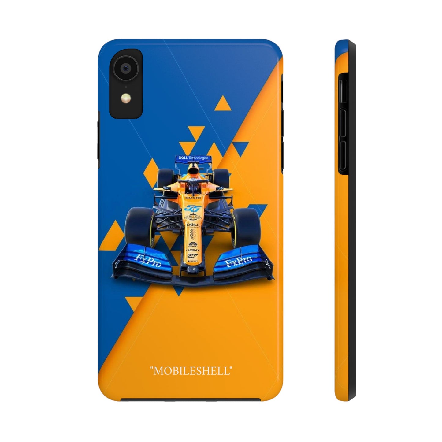 F1 team cartoon tough phone case