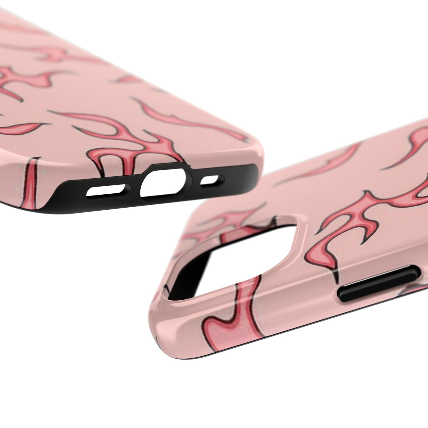 Stylish Flame Tough Phone Case