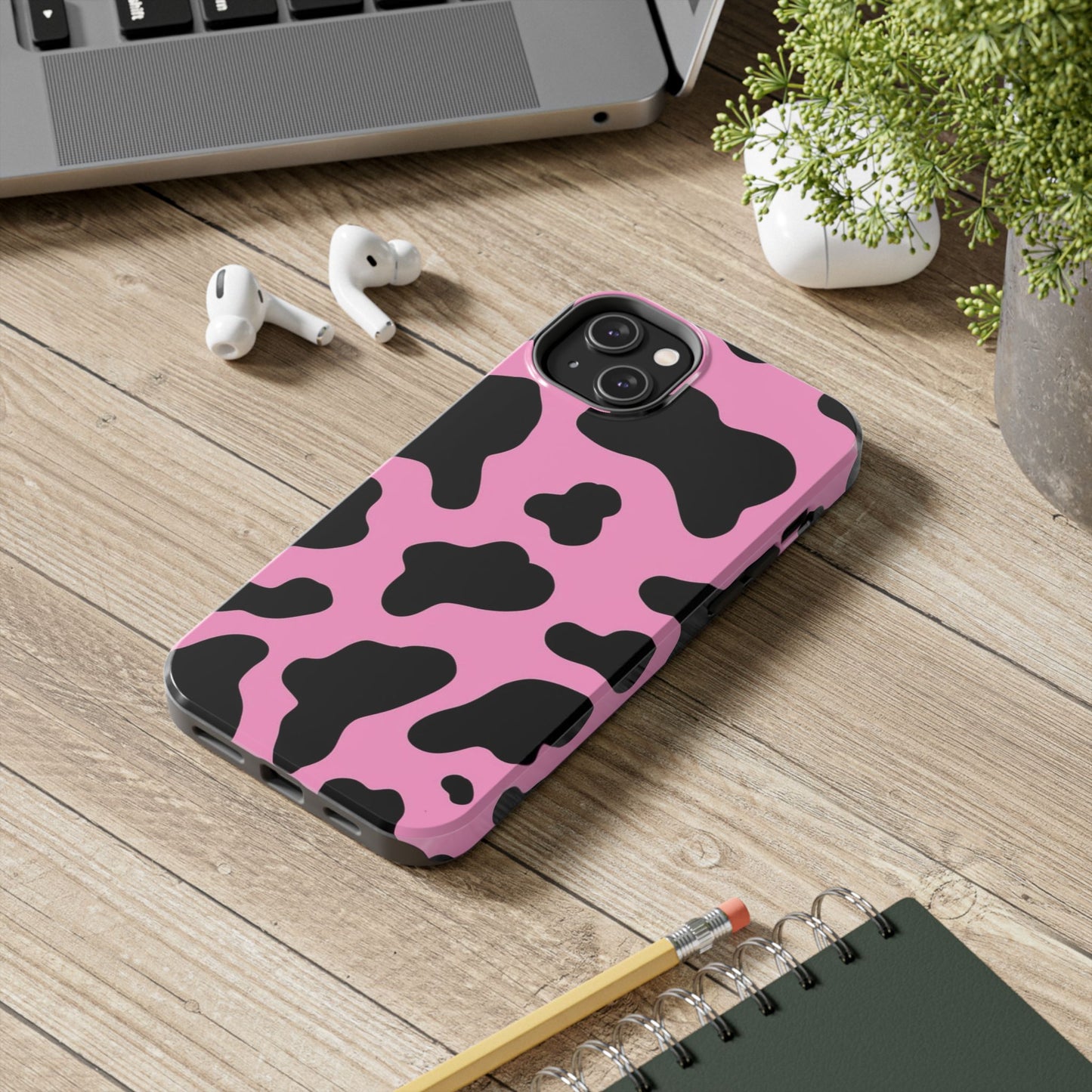 Trendy Pink Cheetah Tough Phone Case