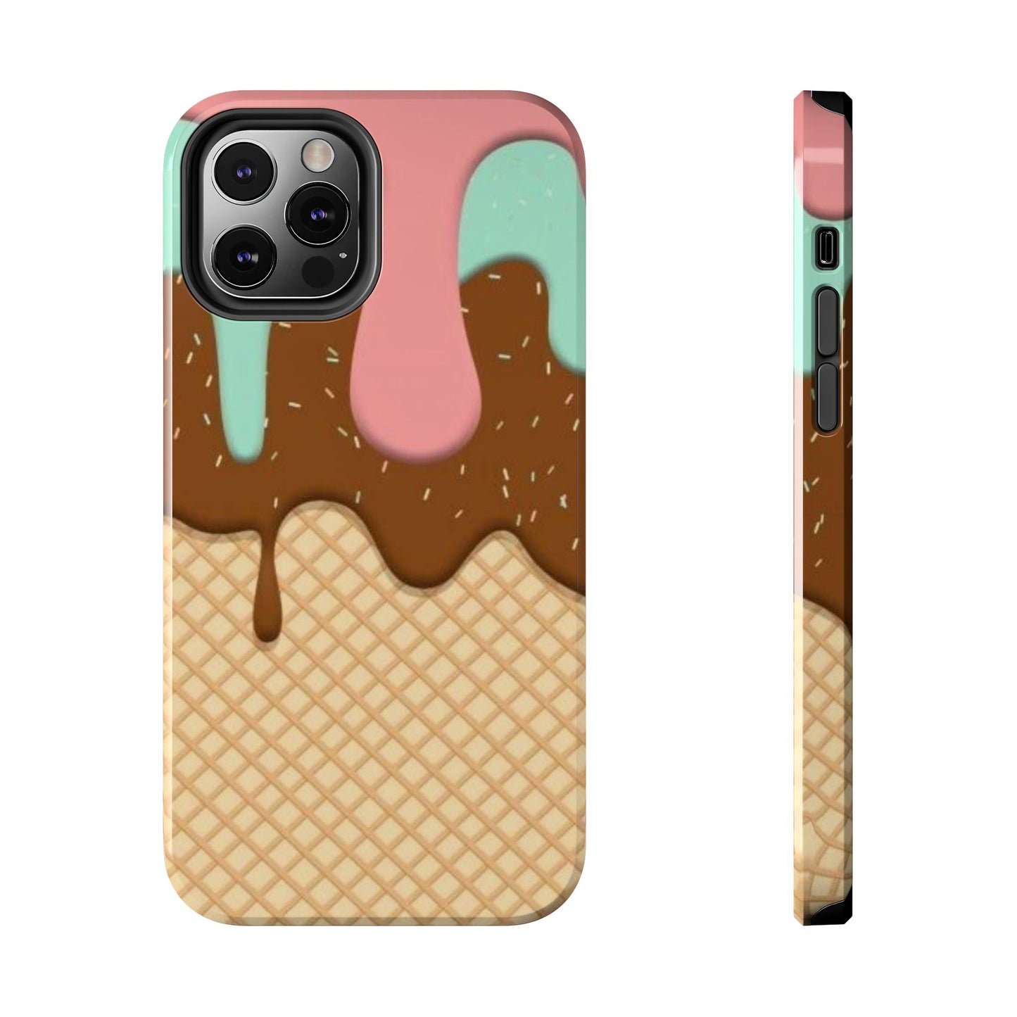 Ice Cream Drip Tough Phone Case