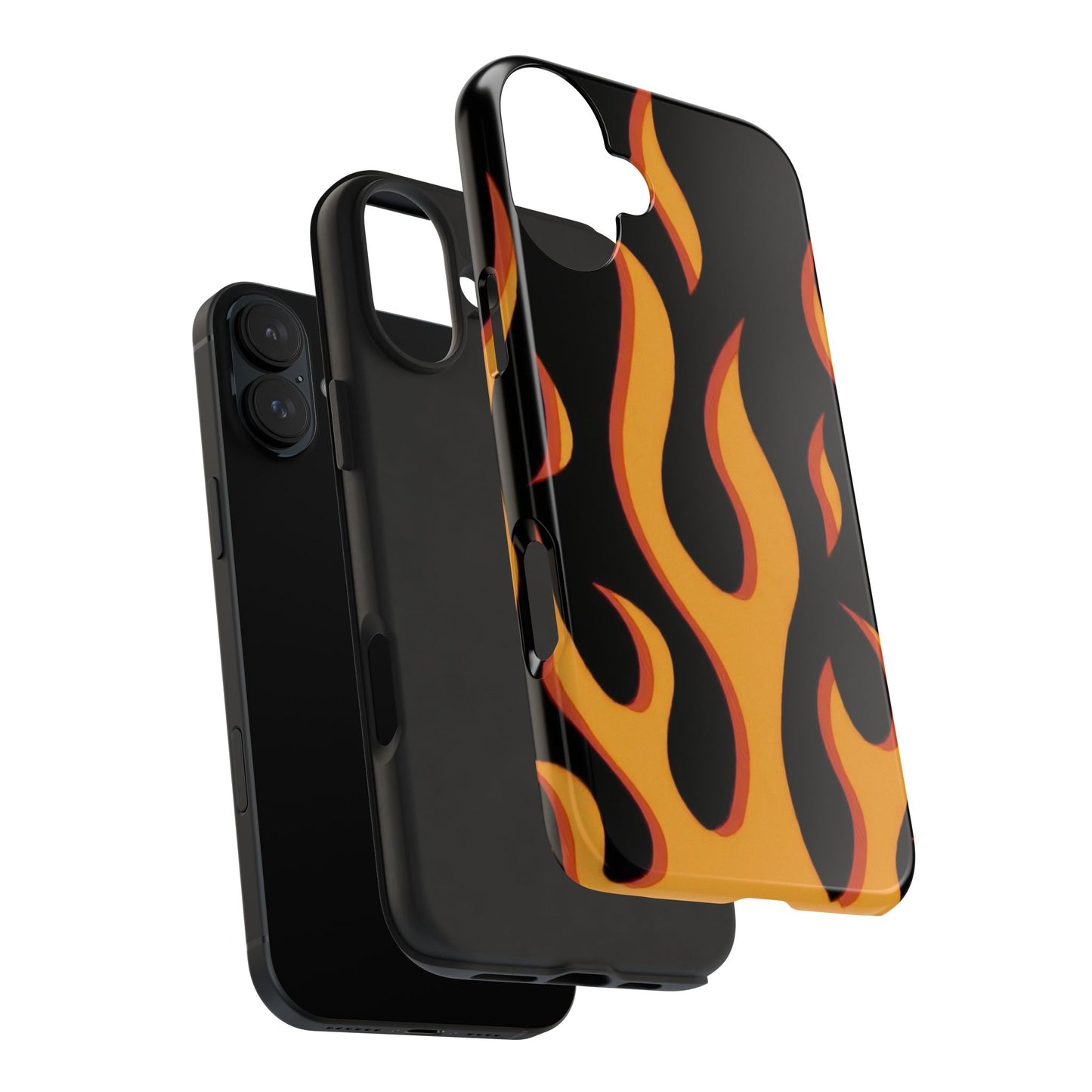 Flame Design Tough Phone Case