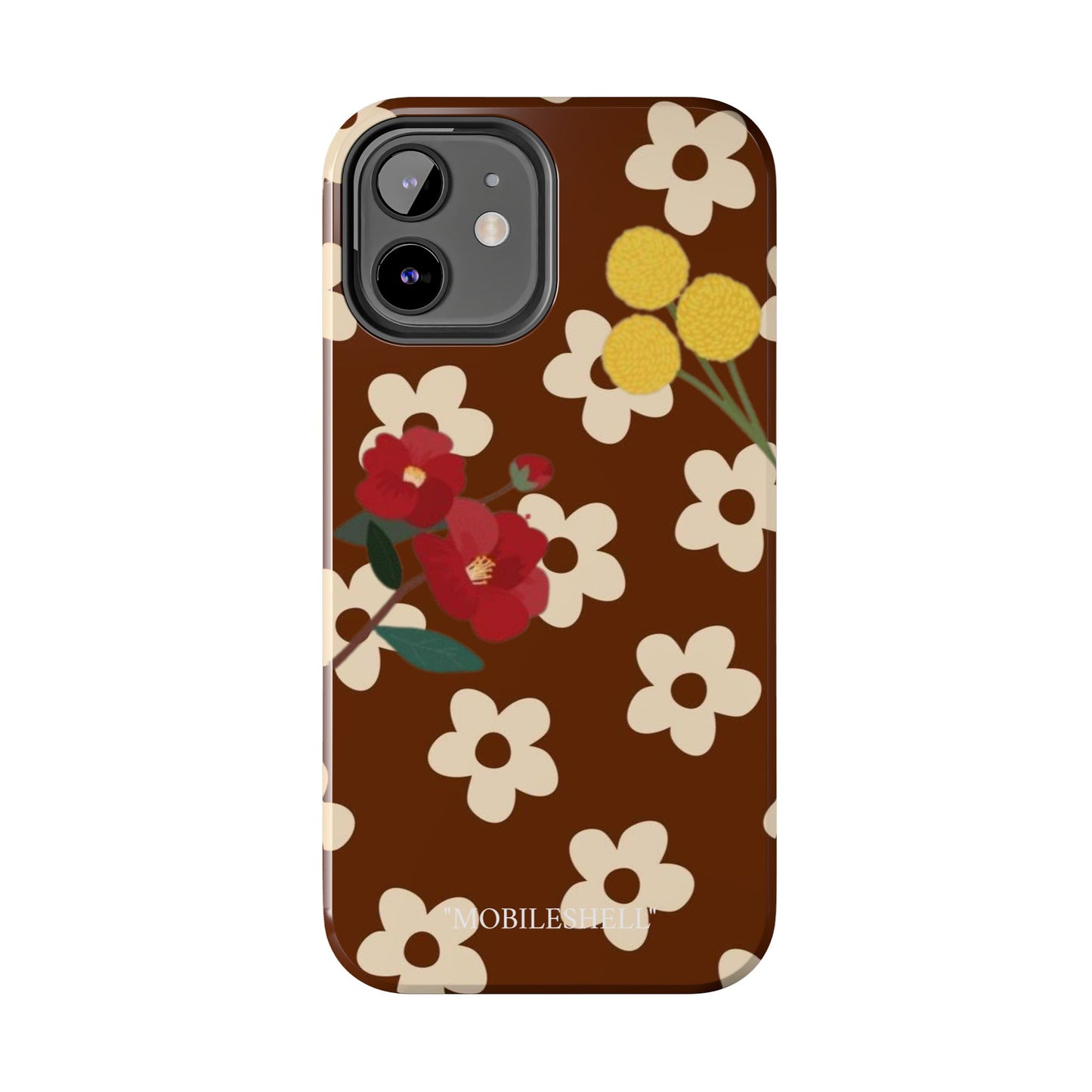 Flower vibe tough phone case