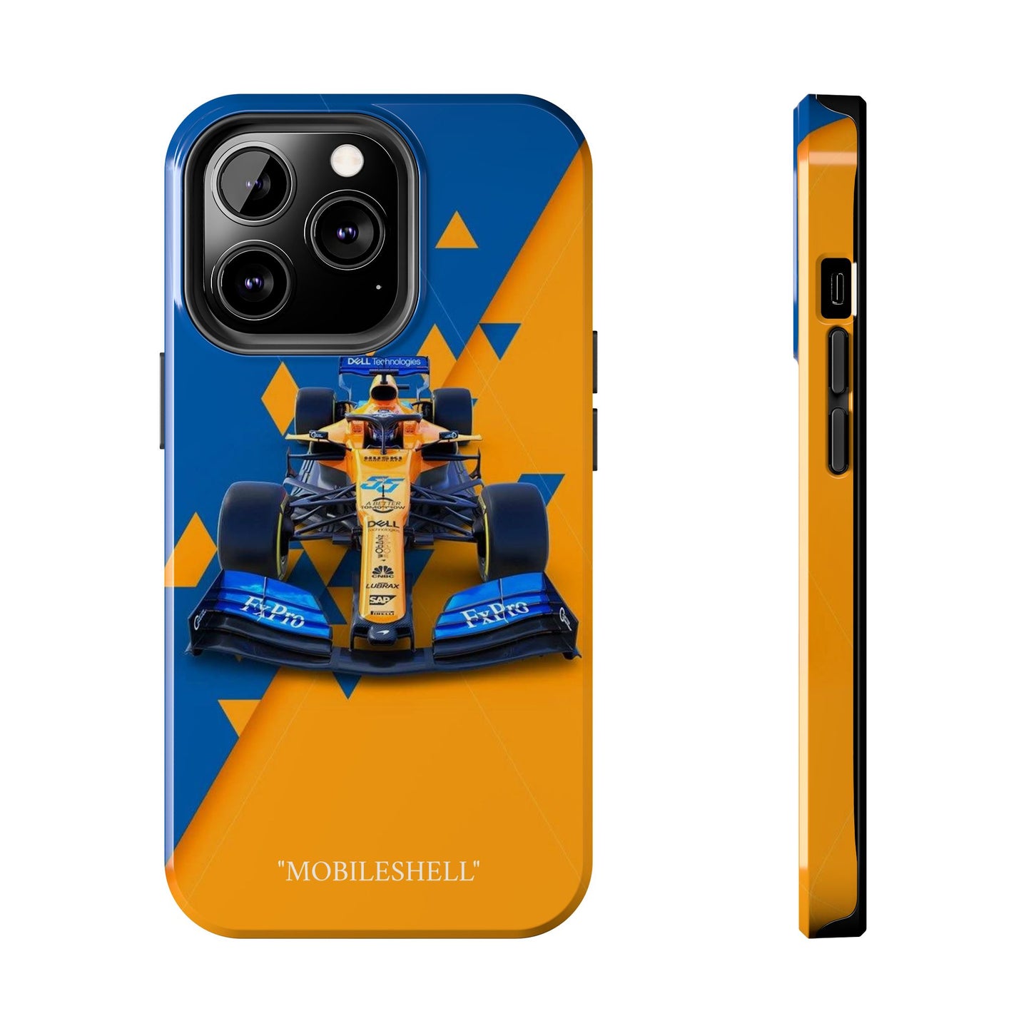 F1 team cartoon tough phone case