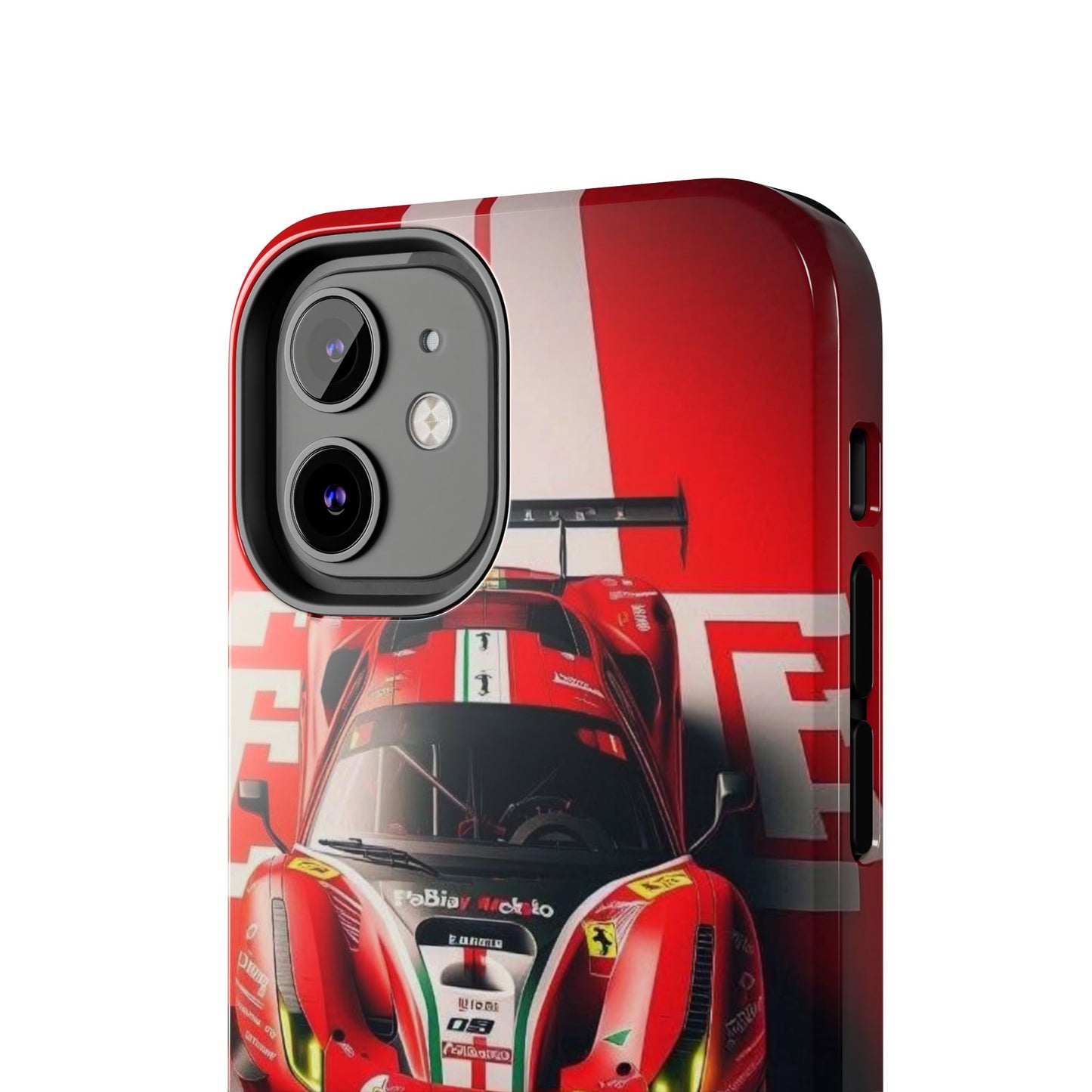 Red Ferrari tough phone case