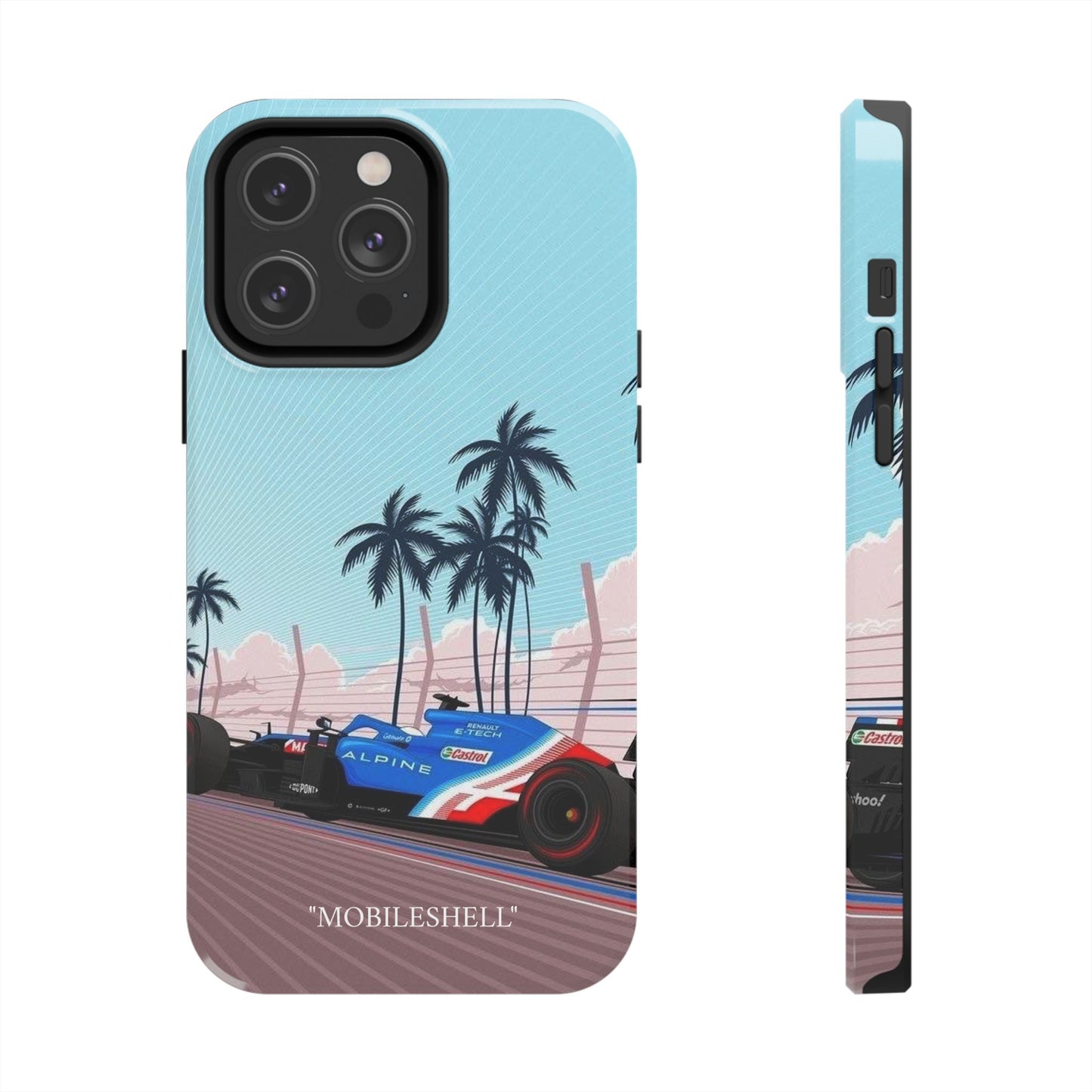 F1 Alpine team car tough phone case