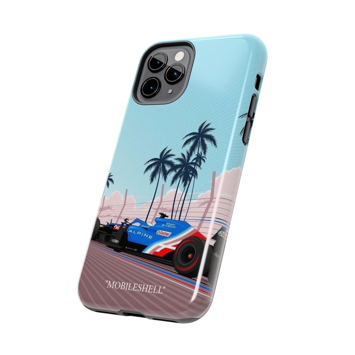 F1 Alpine team car tough phone case