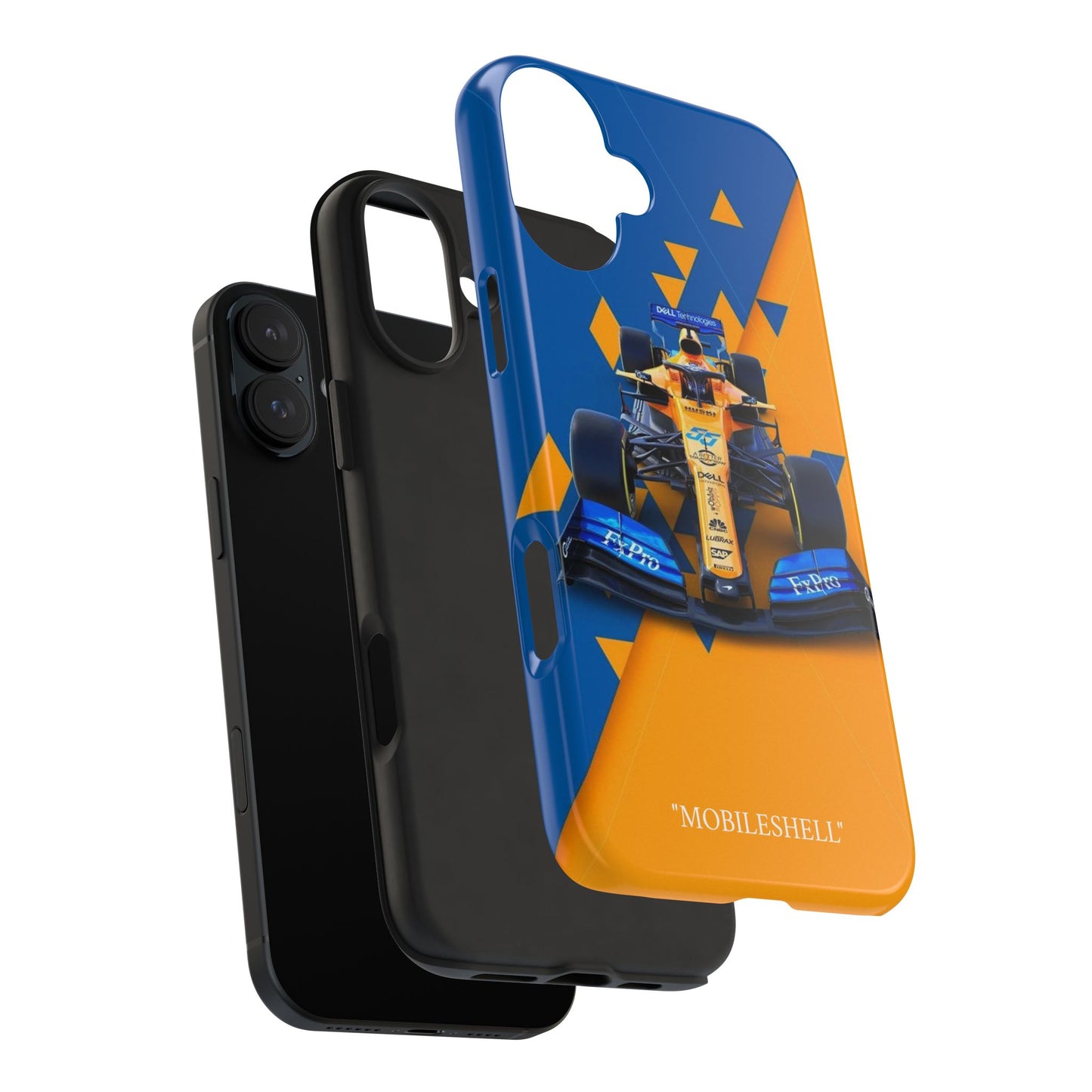 F1 team cartoon tough phone case