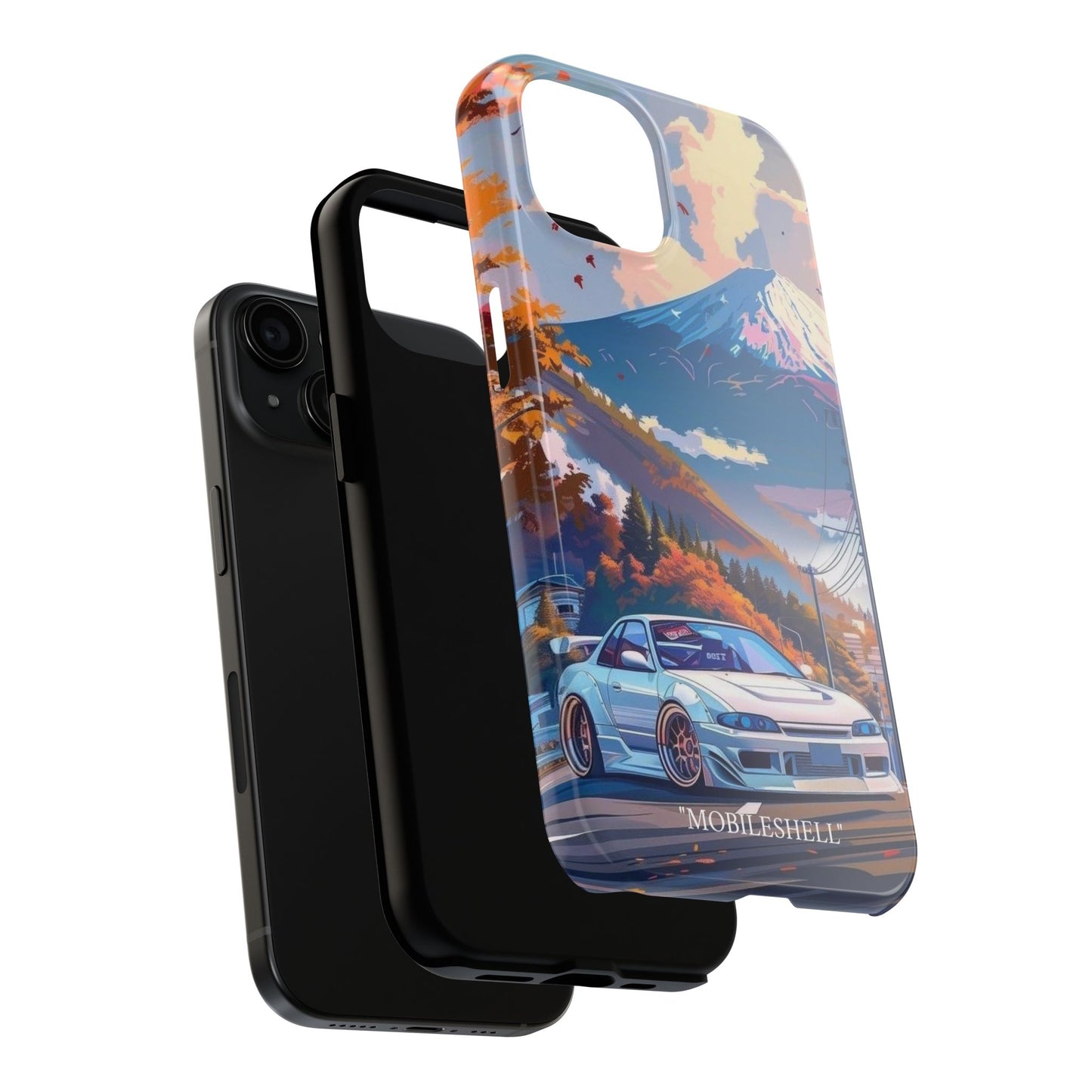 JDM Fuji mountain tough phone case