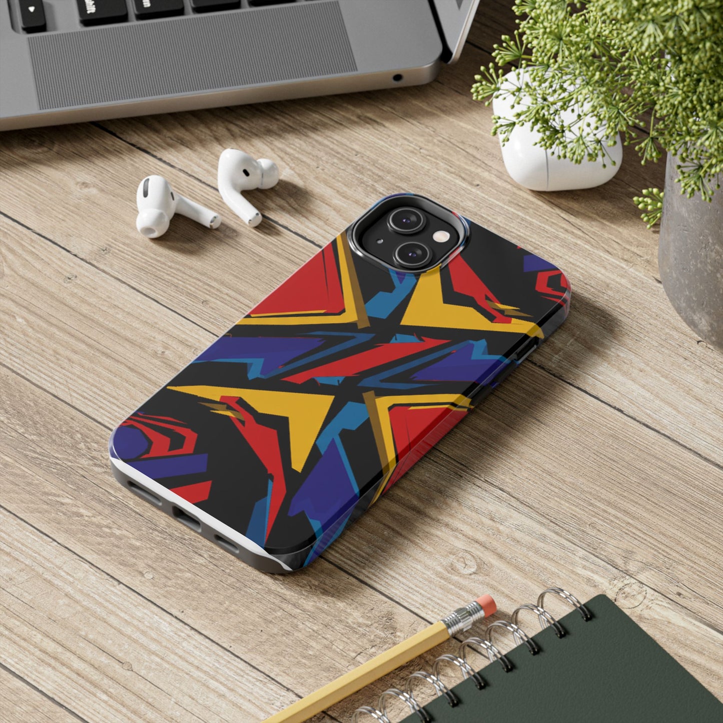 Bold Geometric Tough Phone Case