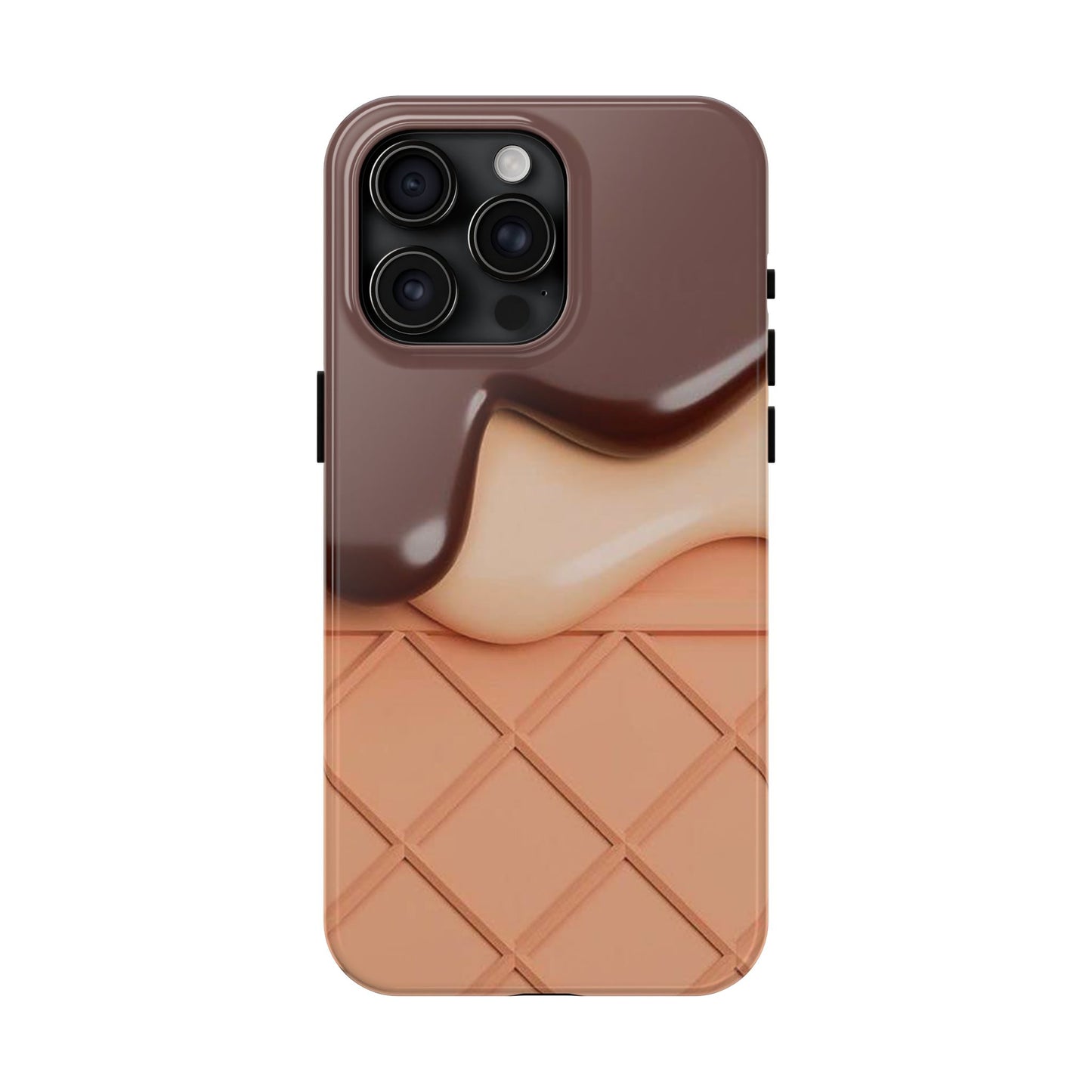 Ice cream drip Tough Phone Cases