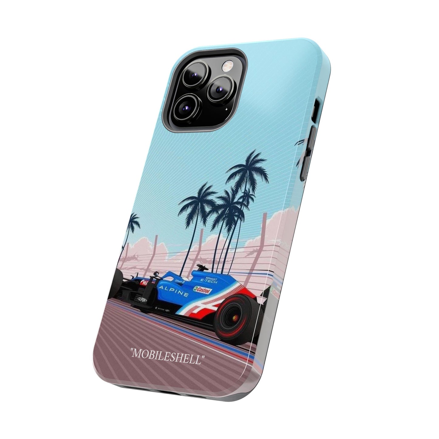 F1 Alpine team car tough phone case