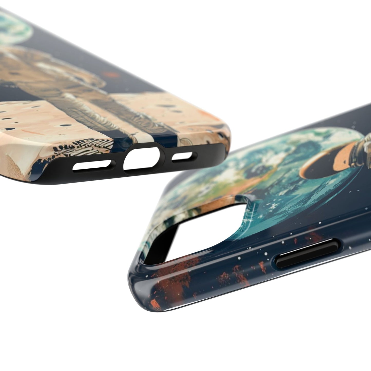 Astronaut Galaxy Phone Case