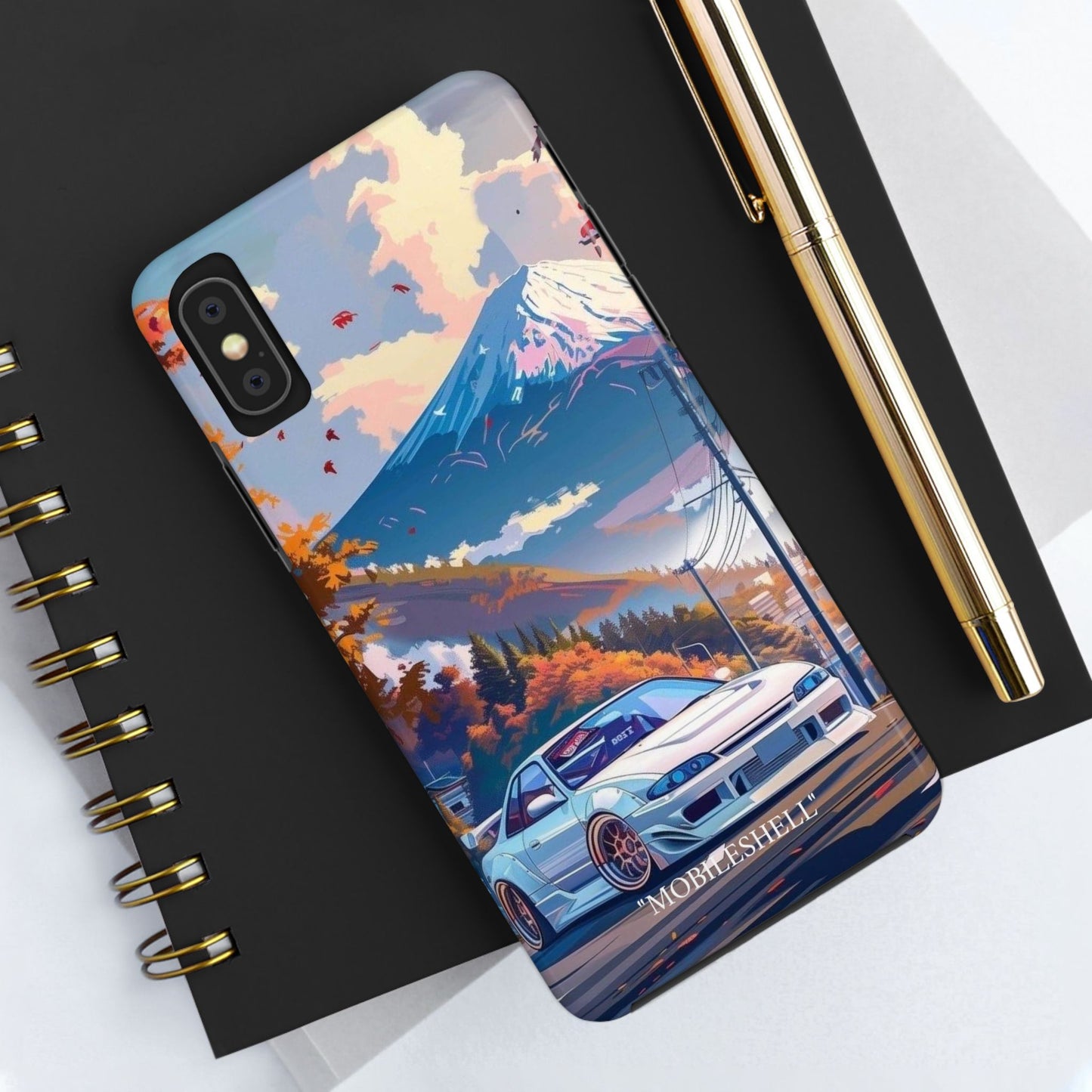 JDM Fuji mountain tough phone case