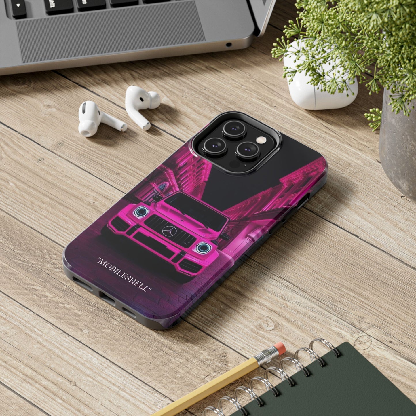 Pink G class tough phone case