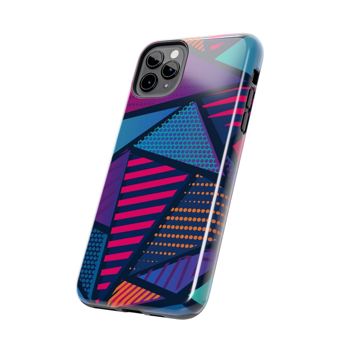 Vibrant Geometric Tough Phone Case