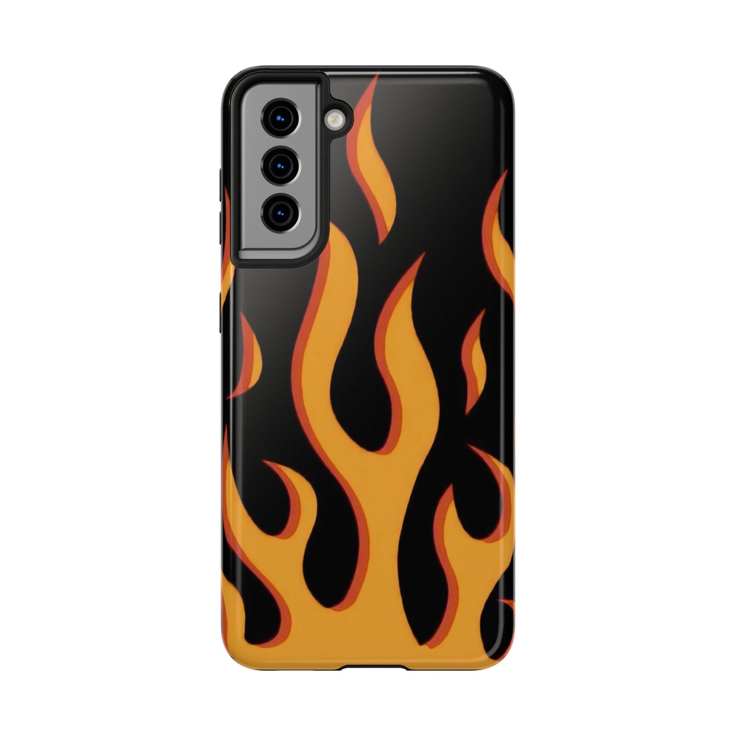 Flame Design Tough Phone Case