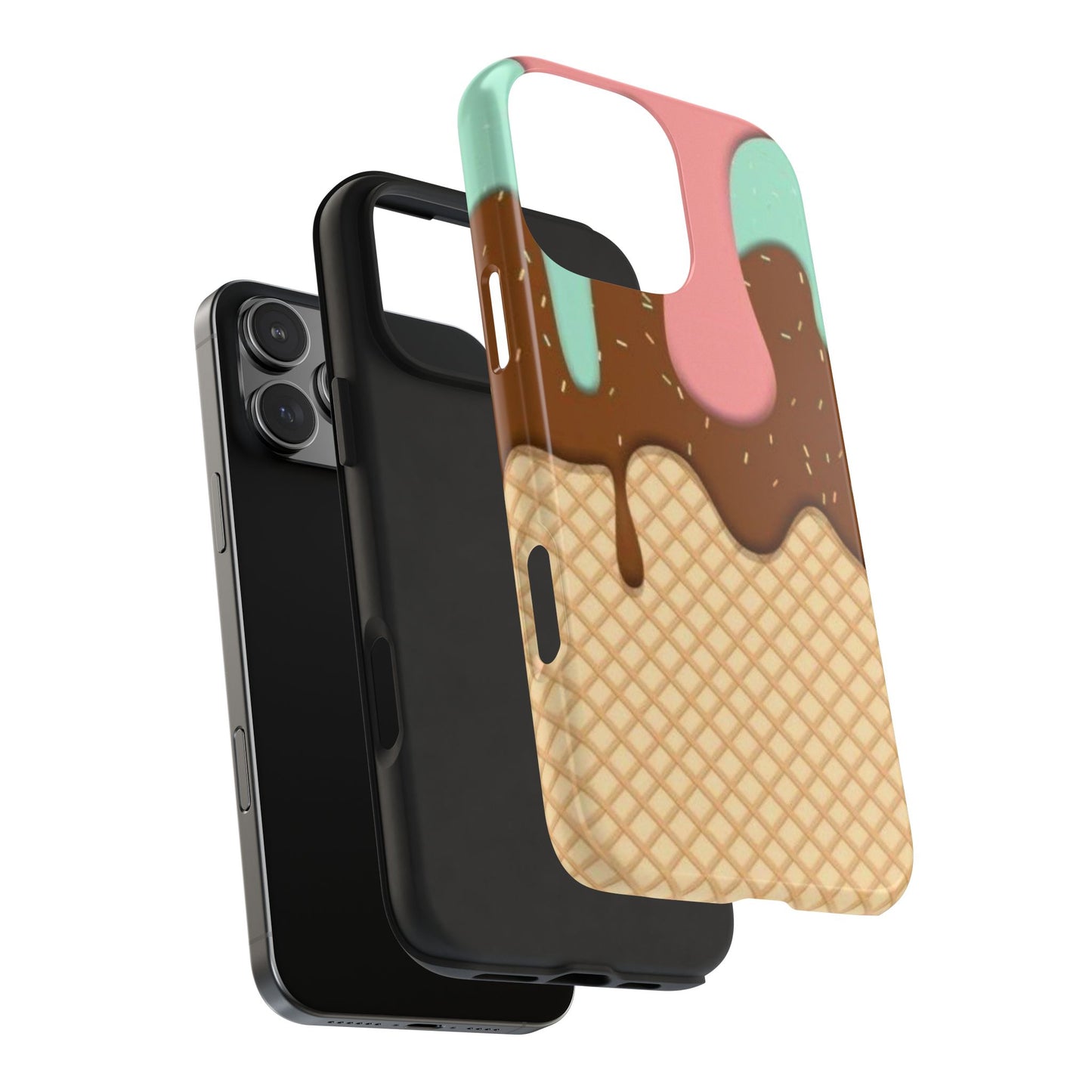 Ice Cream Drip Tough Phone Case