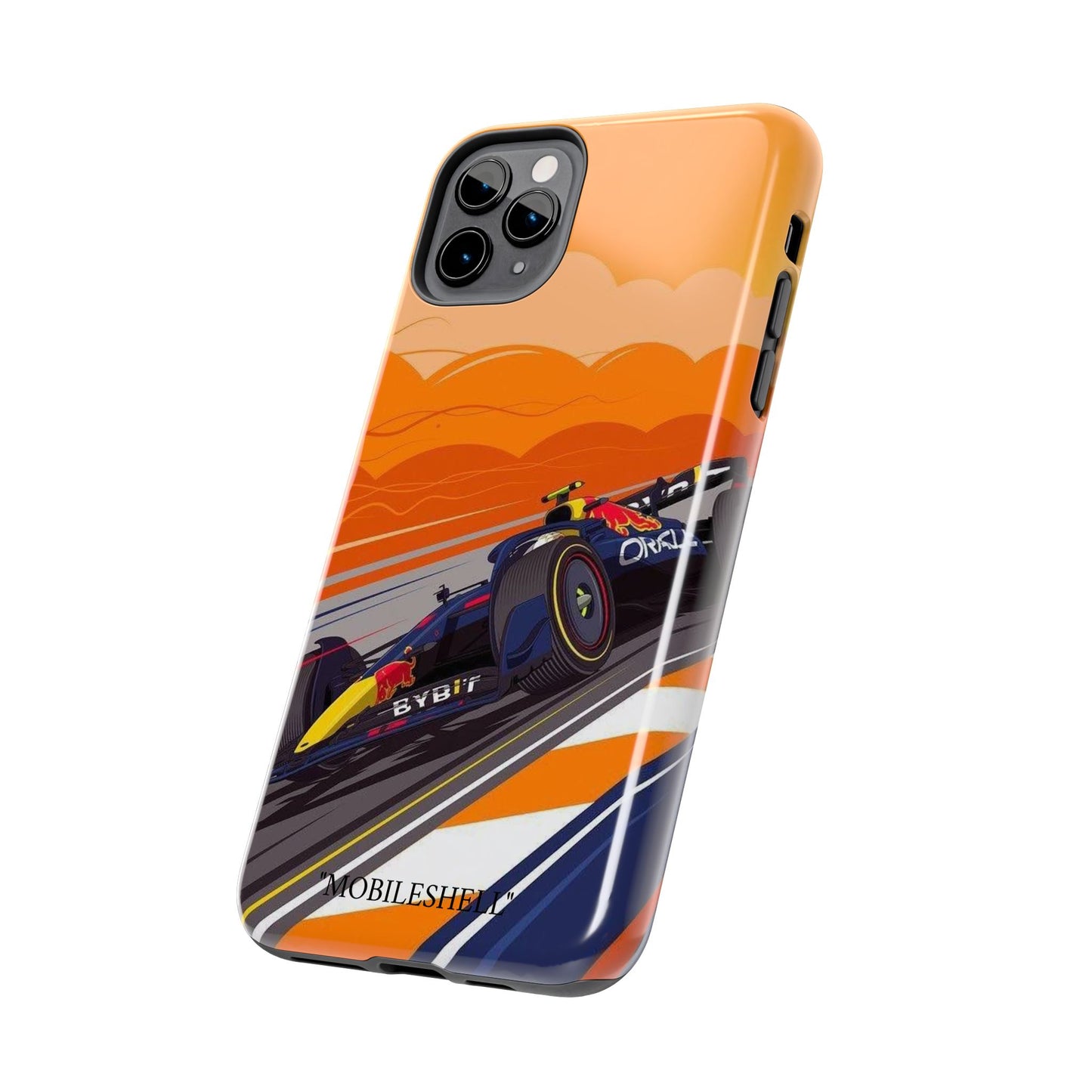 F1 Redbull cartoon tough phone case