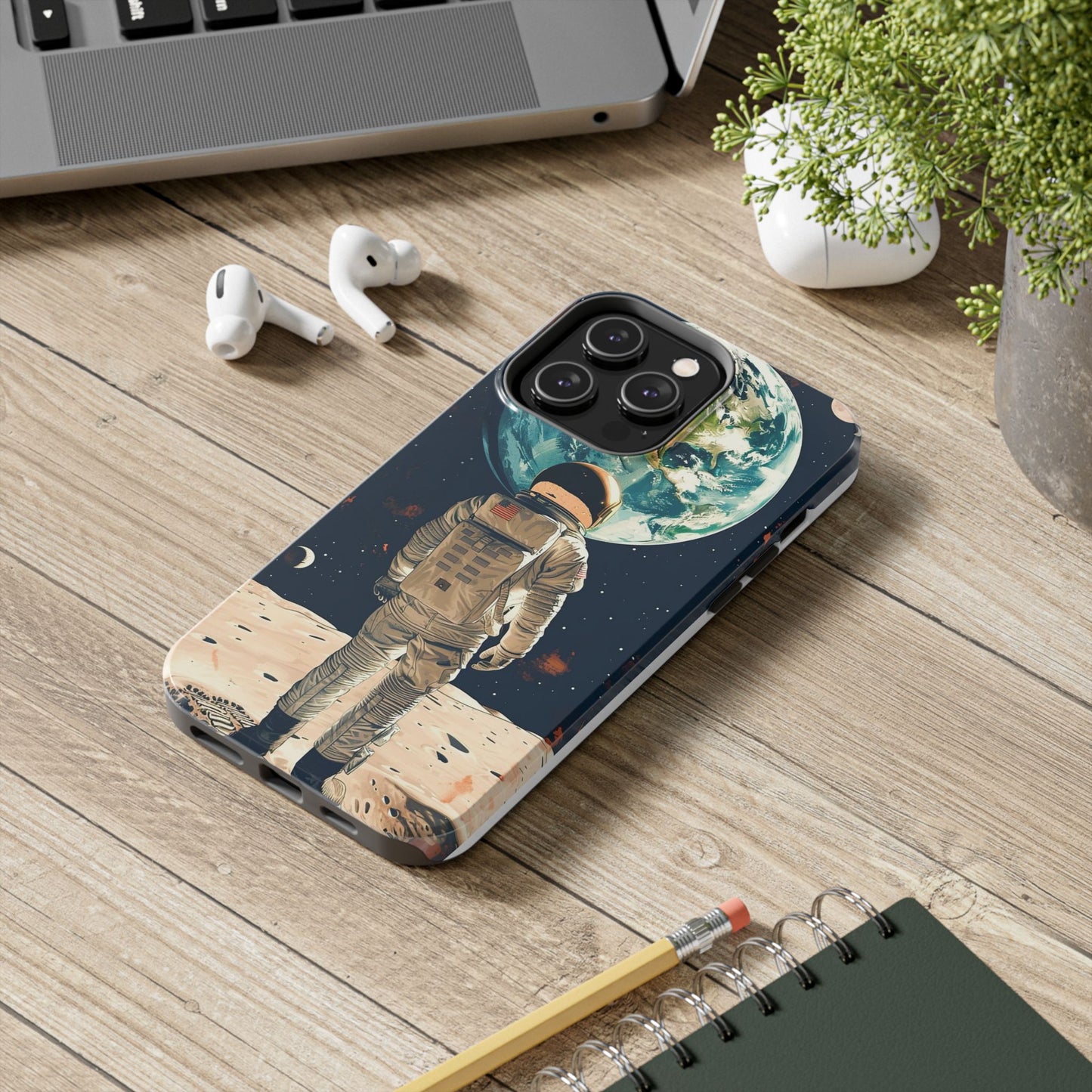 Astronaut Galaxy Phone Case