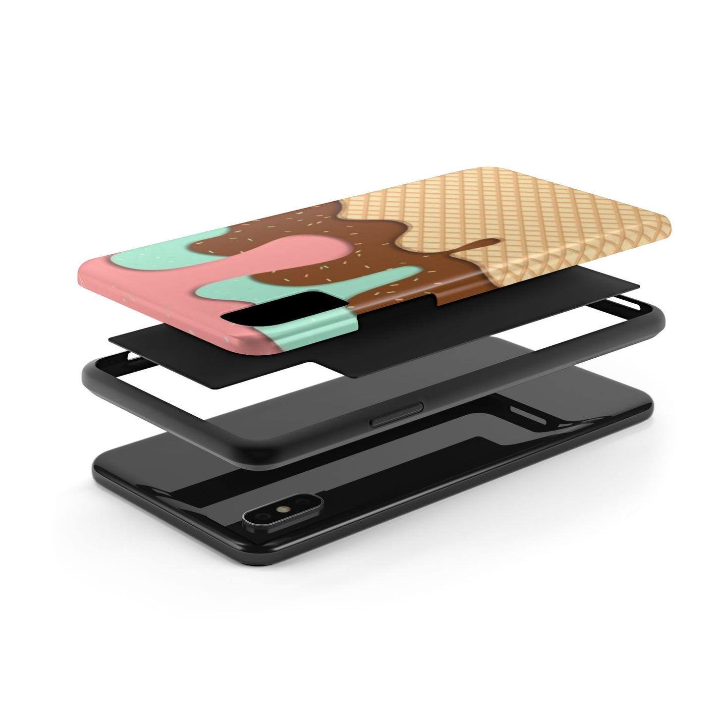 Ice Cream Drip Tough Phone Case