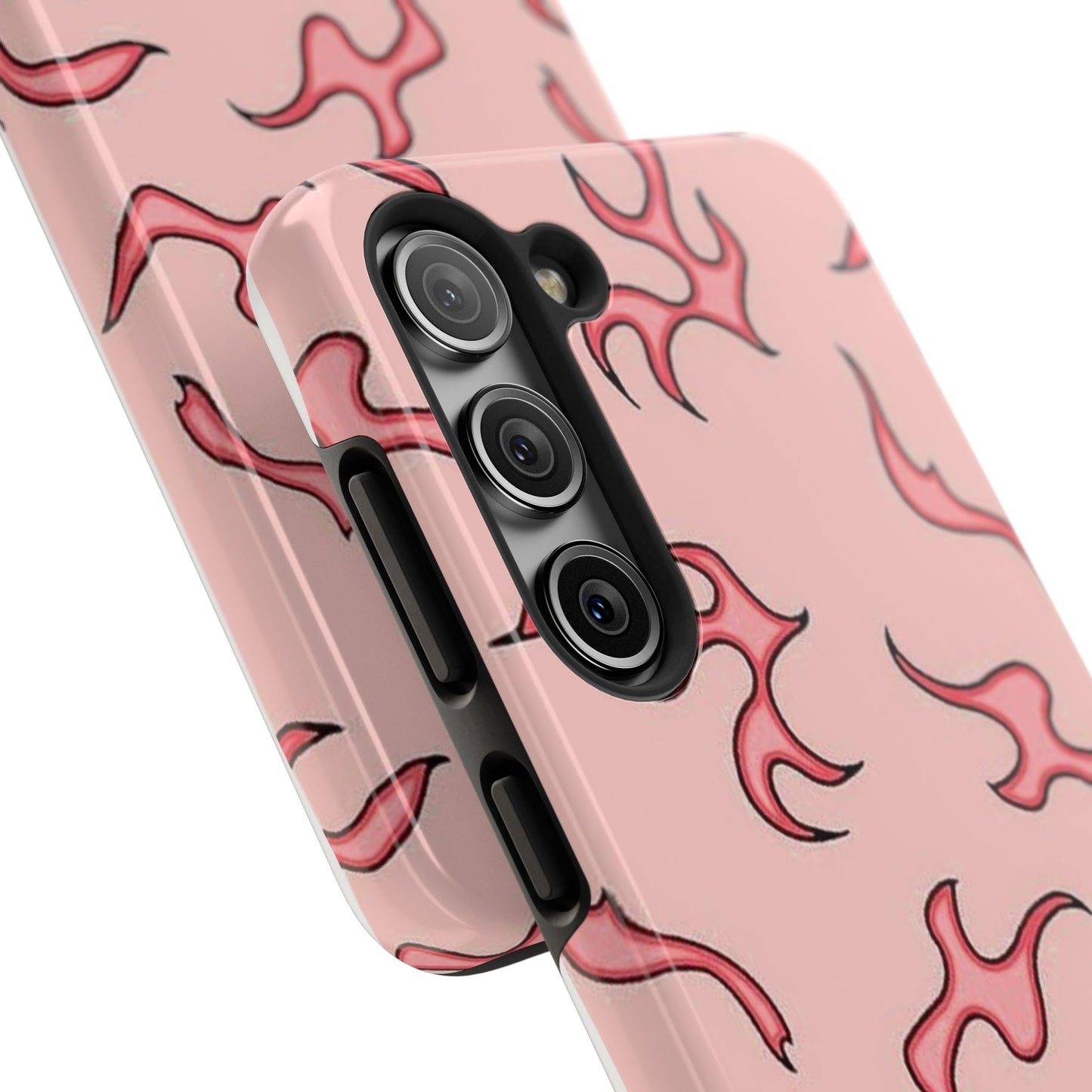 Stylish Flame Tough Phone Case