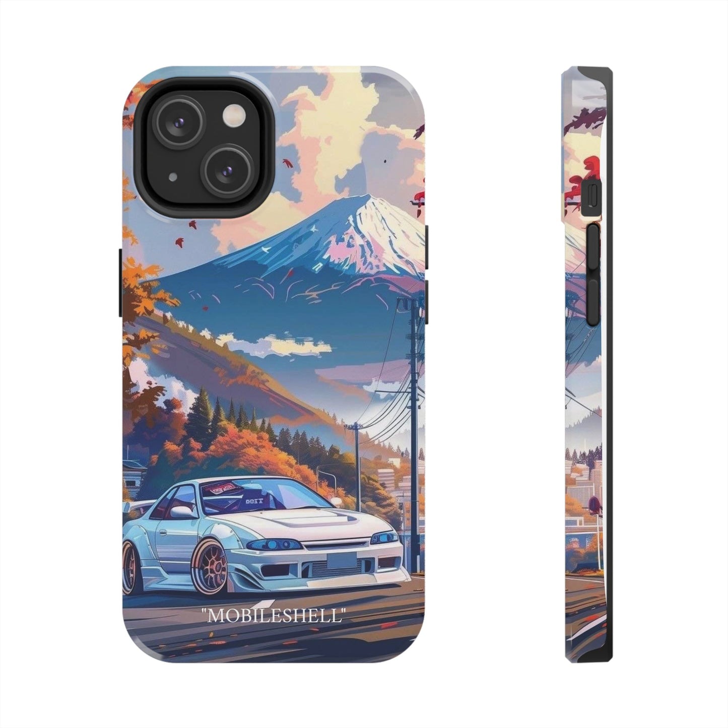 JDM Fuji mountain tough phone case