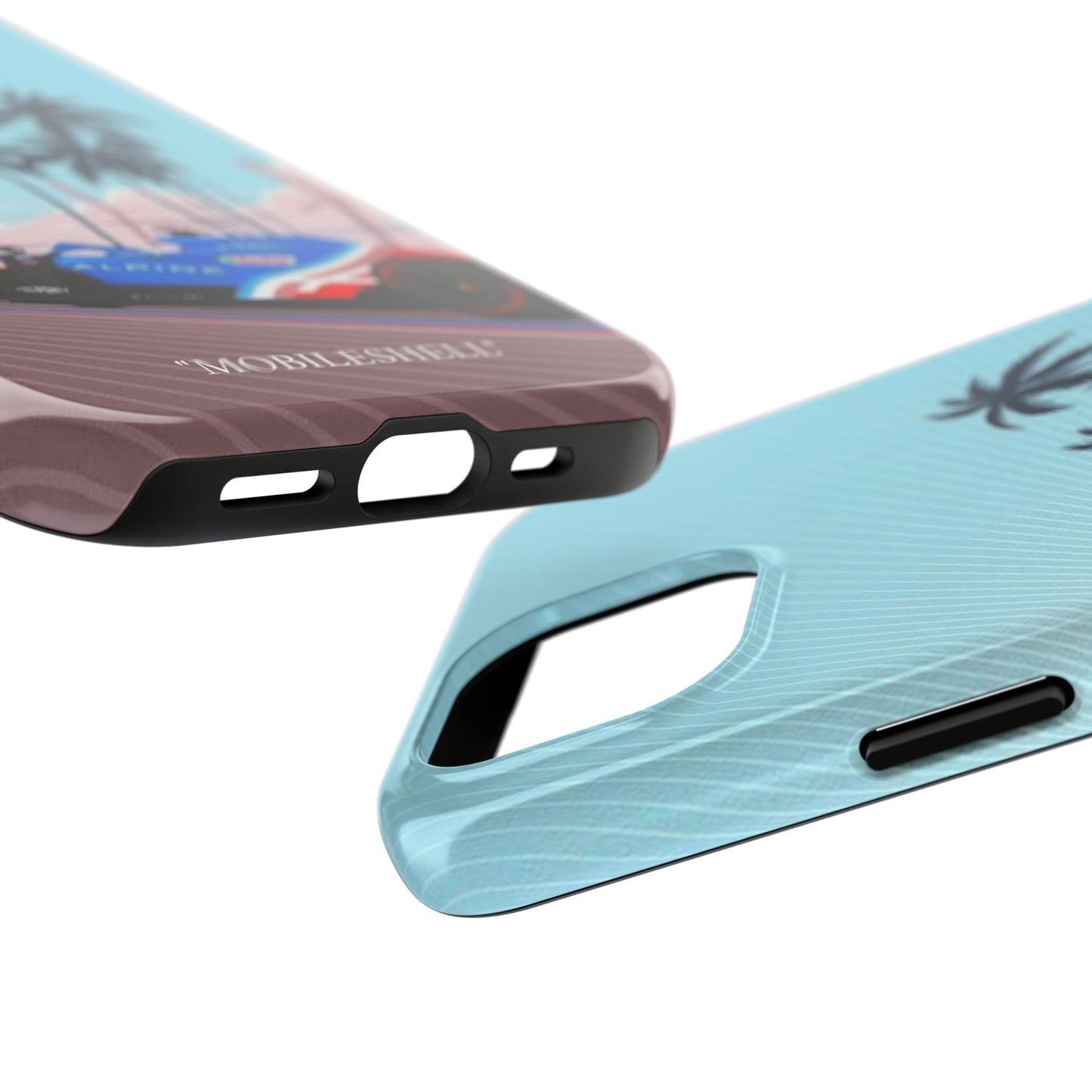 F1 Alpine team car tough phone case