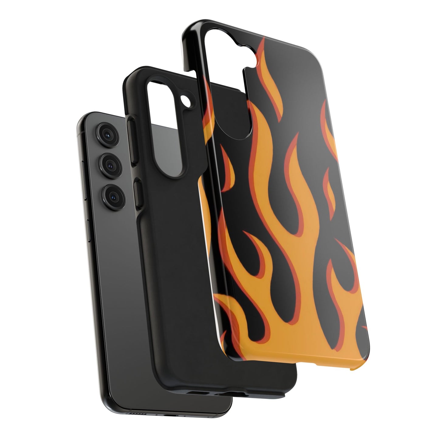 Flame Design Tough Phone Case