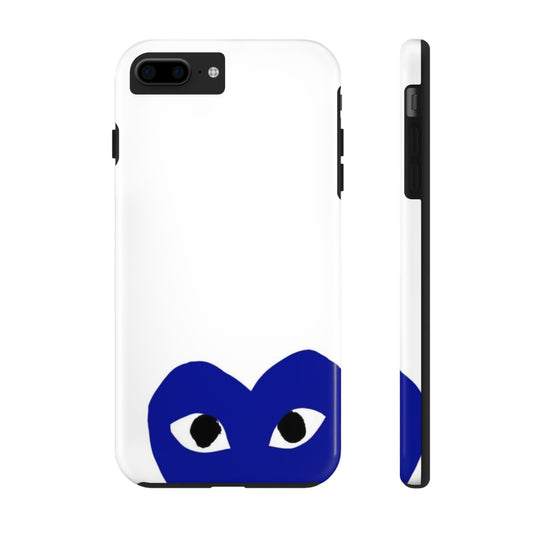 Blue Heart Tough Phone Case