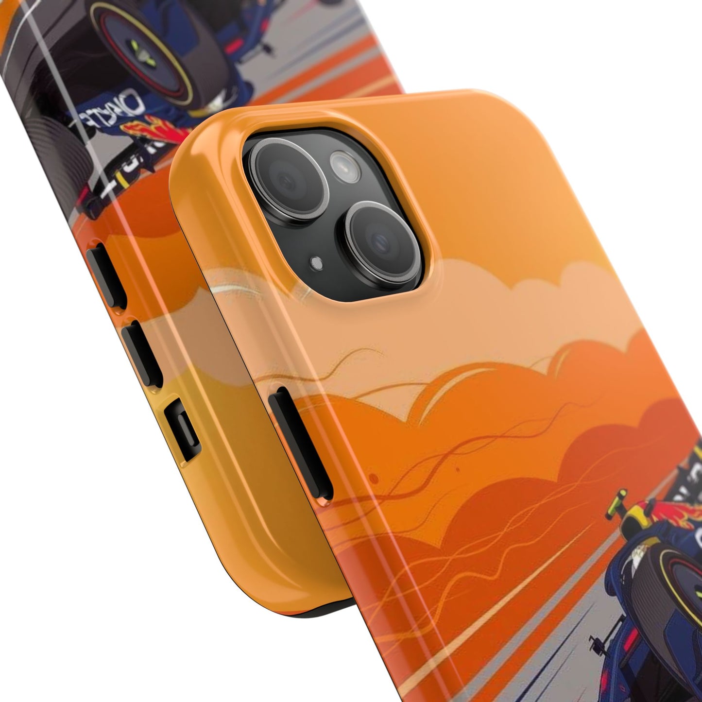 F1 Redbull cartoon tough phone case